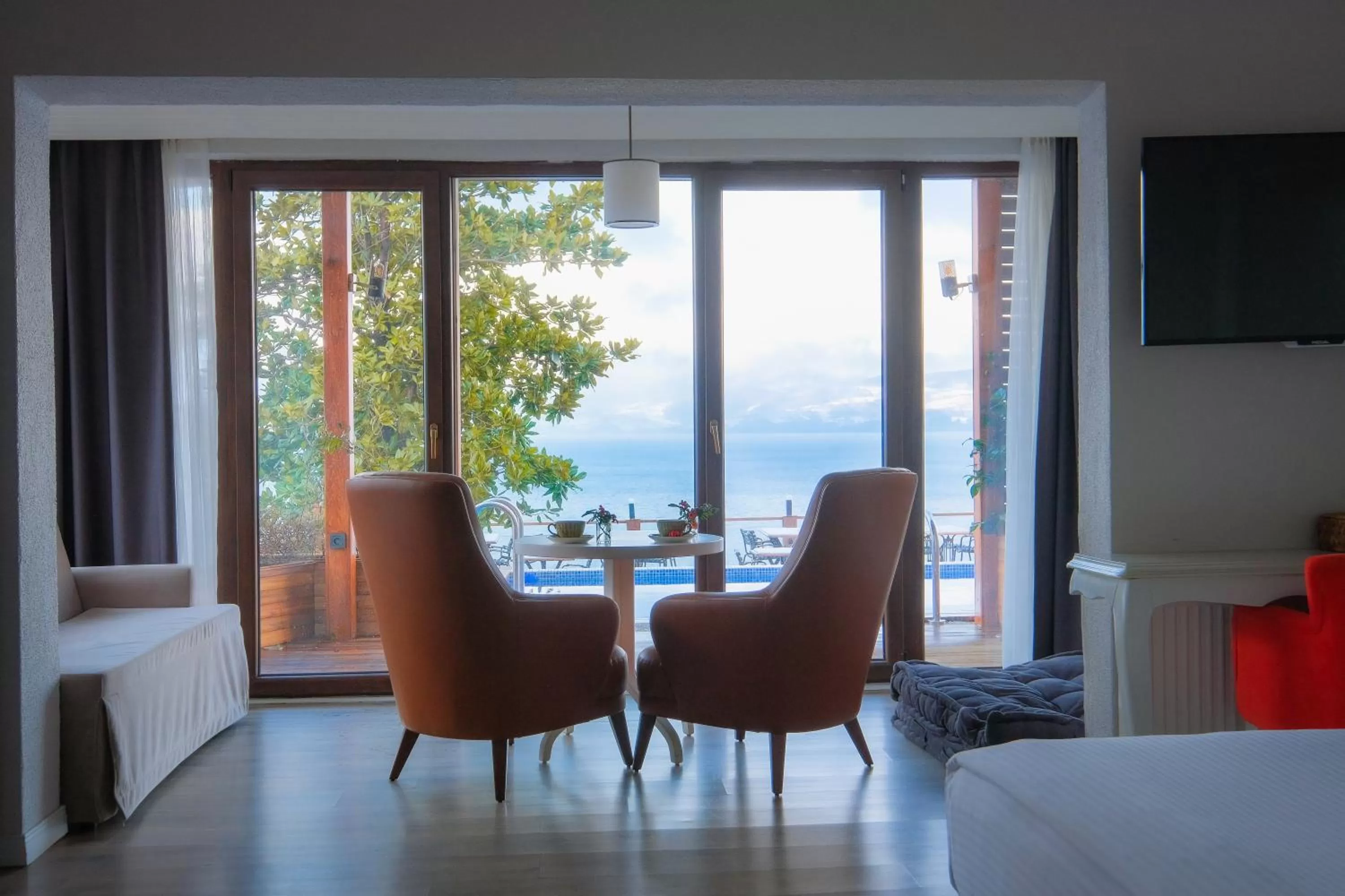 View (from property/room), Seating Area in Sapanca Villa Suite Boutique Hotel