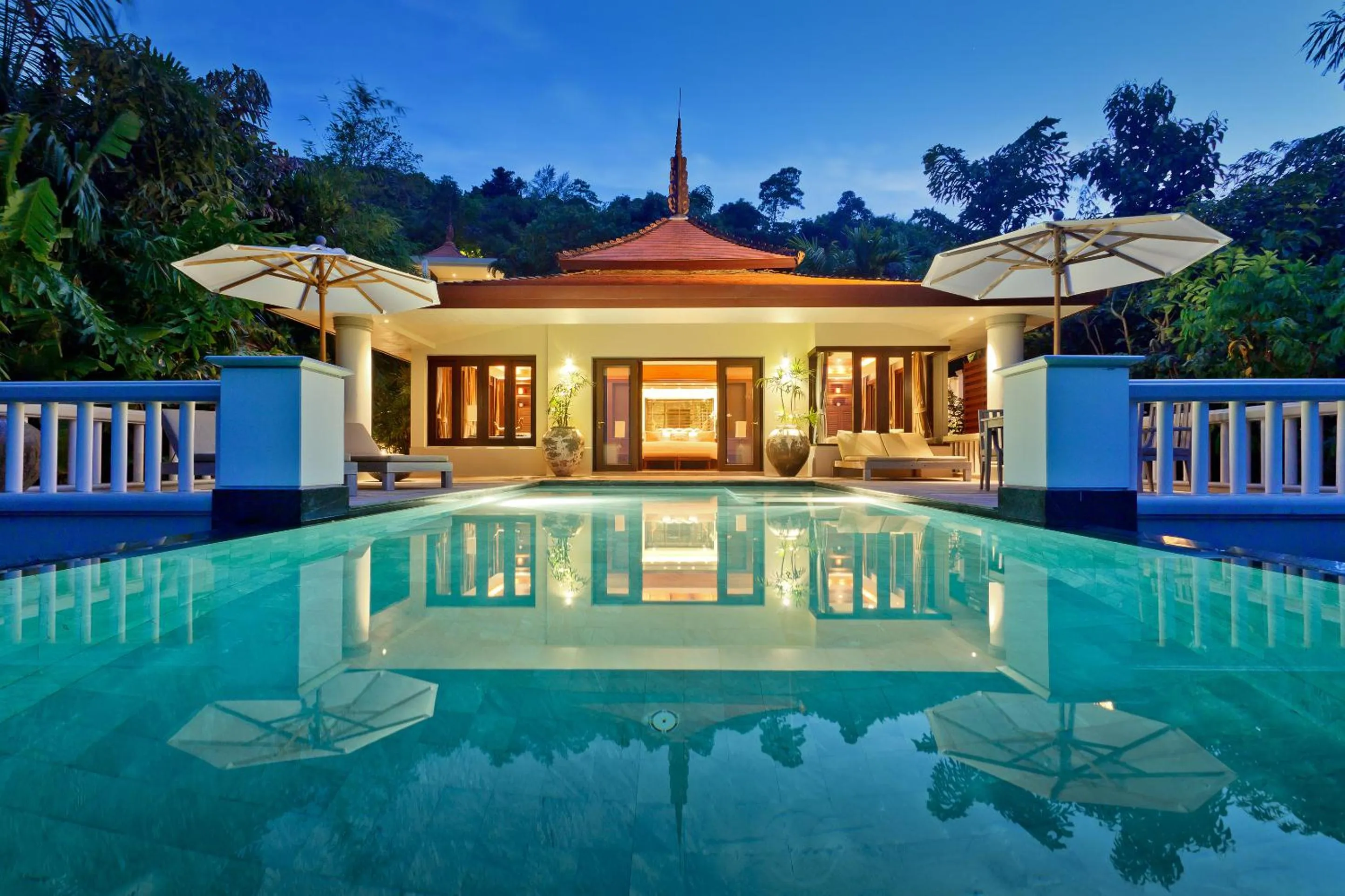 Swimming pool in Trisara Villas & Residences Phuket