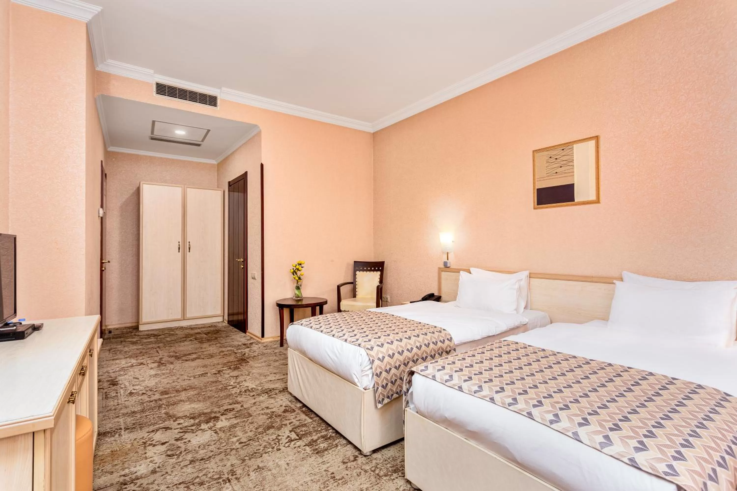 Photo of the whole room, Bed in Sharden Hotel