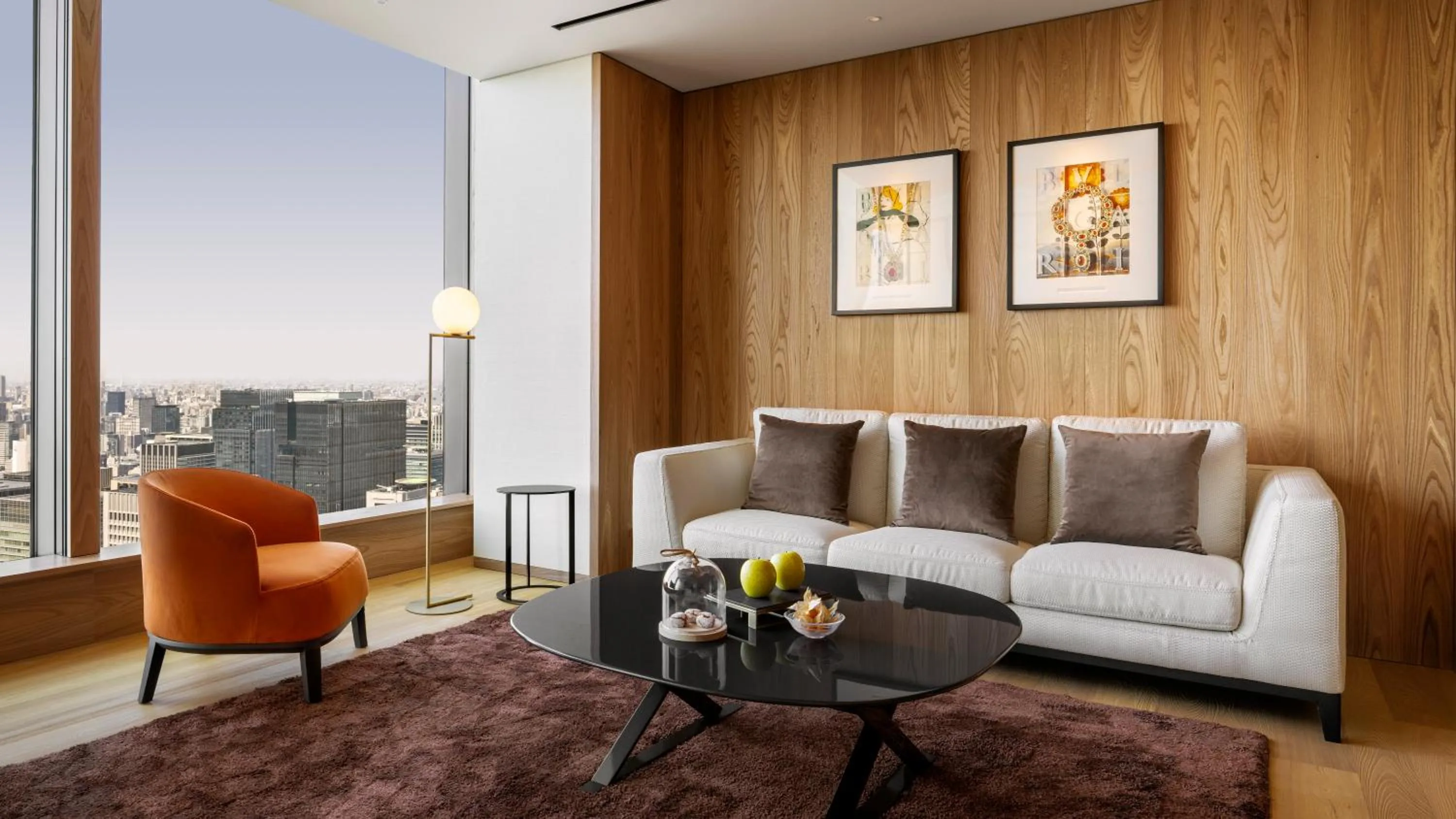 Junior King Suite with Garden View in Bulgari Hotel Tokyo