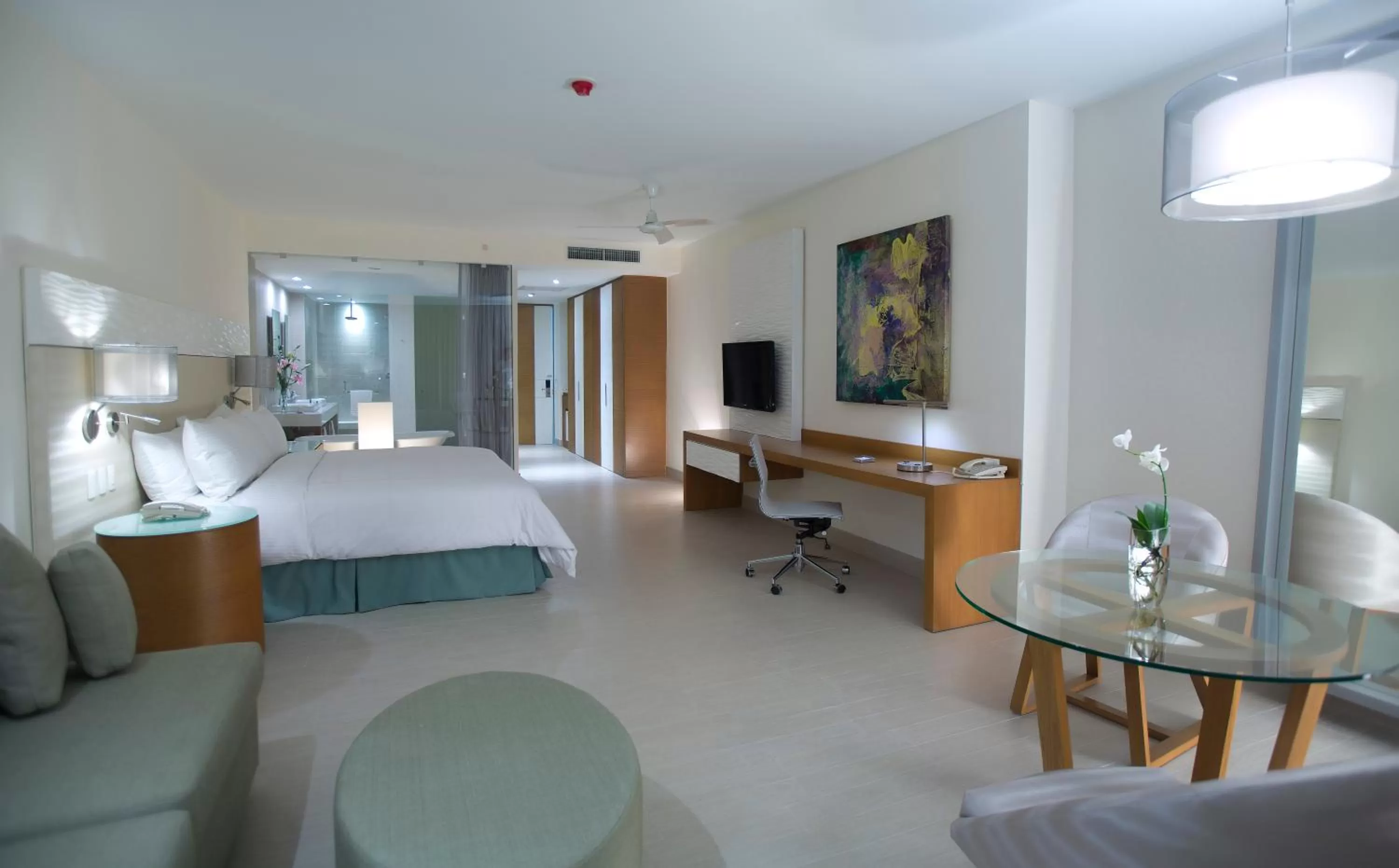 Photo of the whole room, Bed in Krystal Grand Puerto Vallarta - All Inclusive