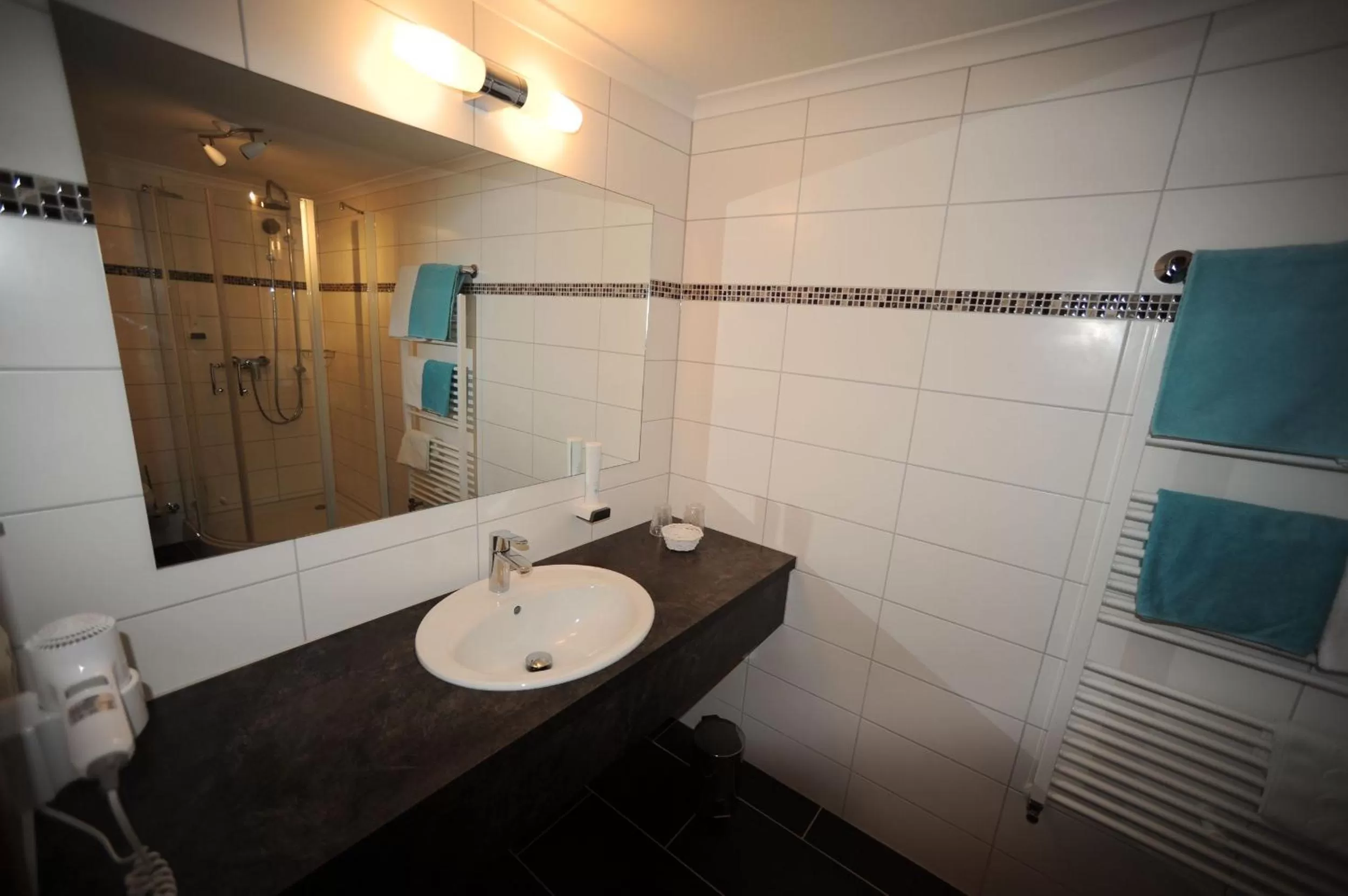 Bathroom in Hotel Post