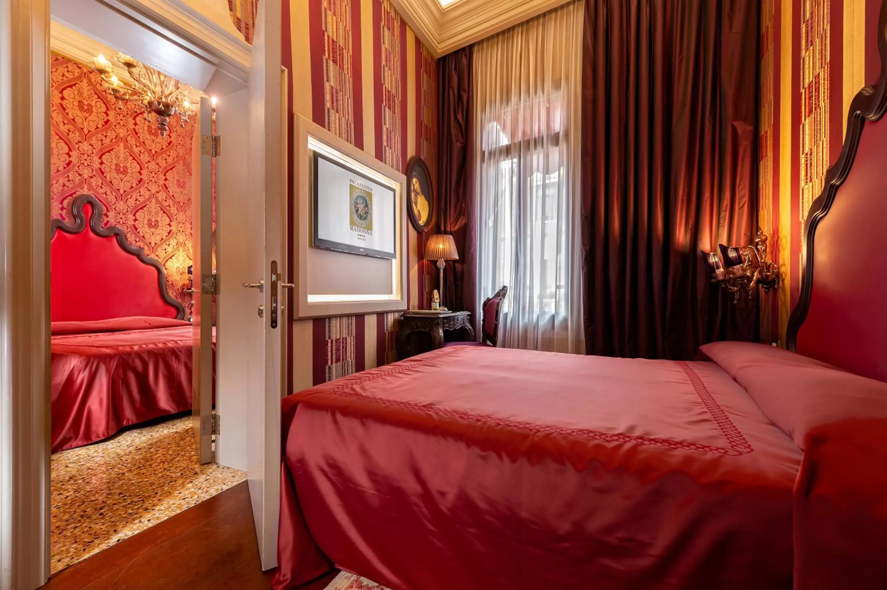 Bed in Hotel Palazzetto Madonna