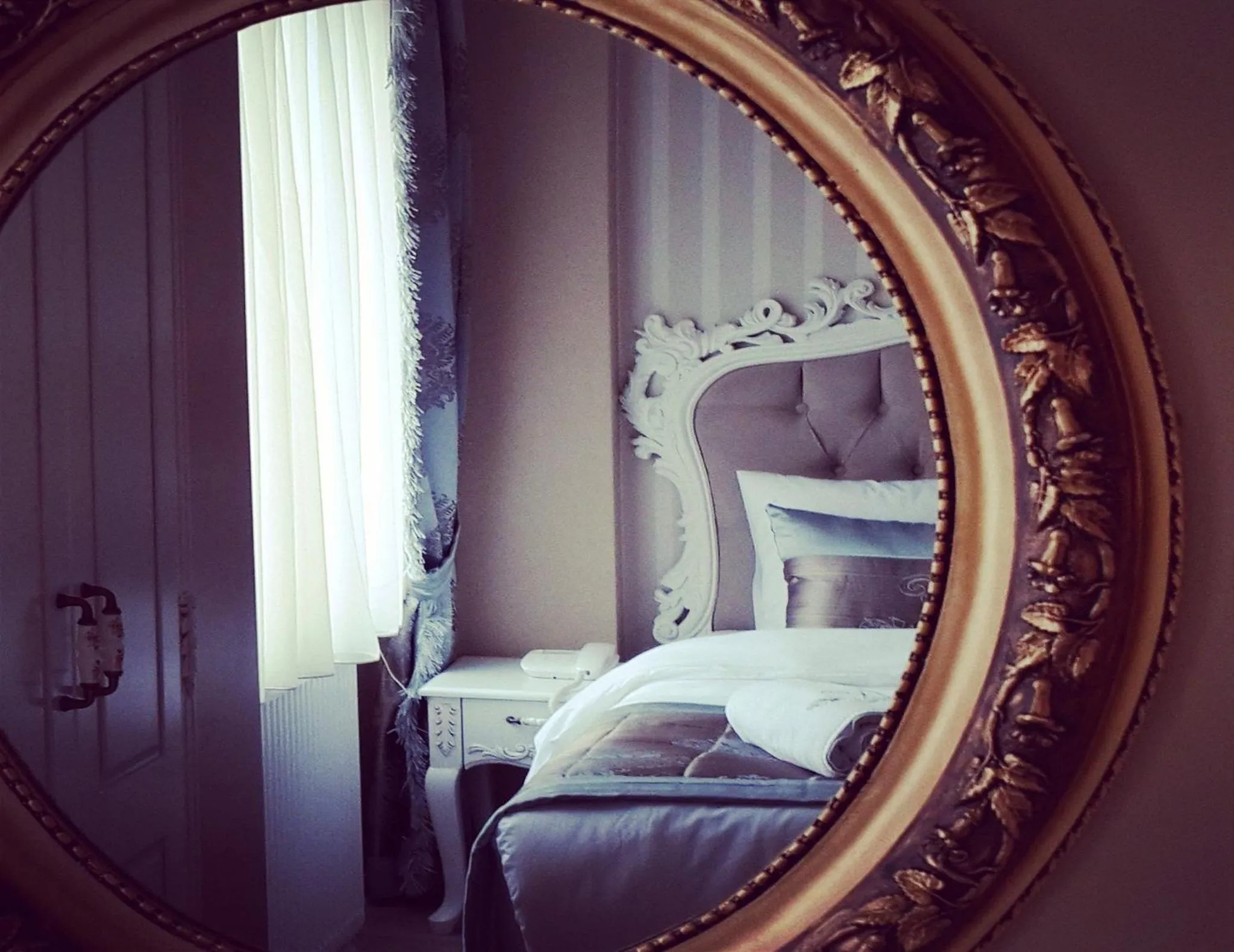 Decorative detail, Bed in Divani Ali Hotel