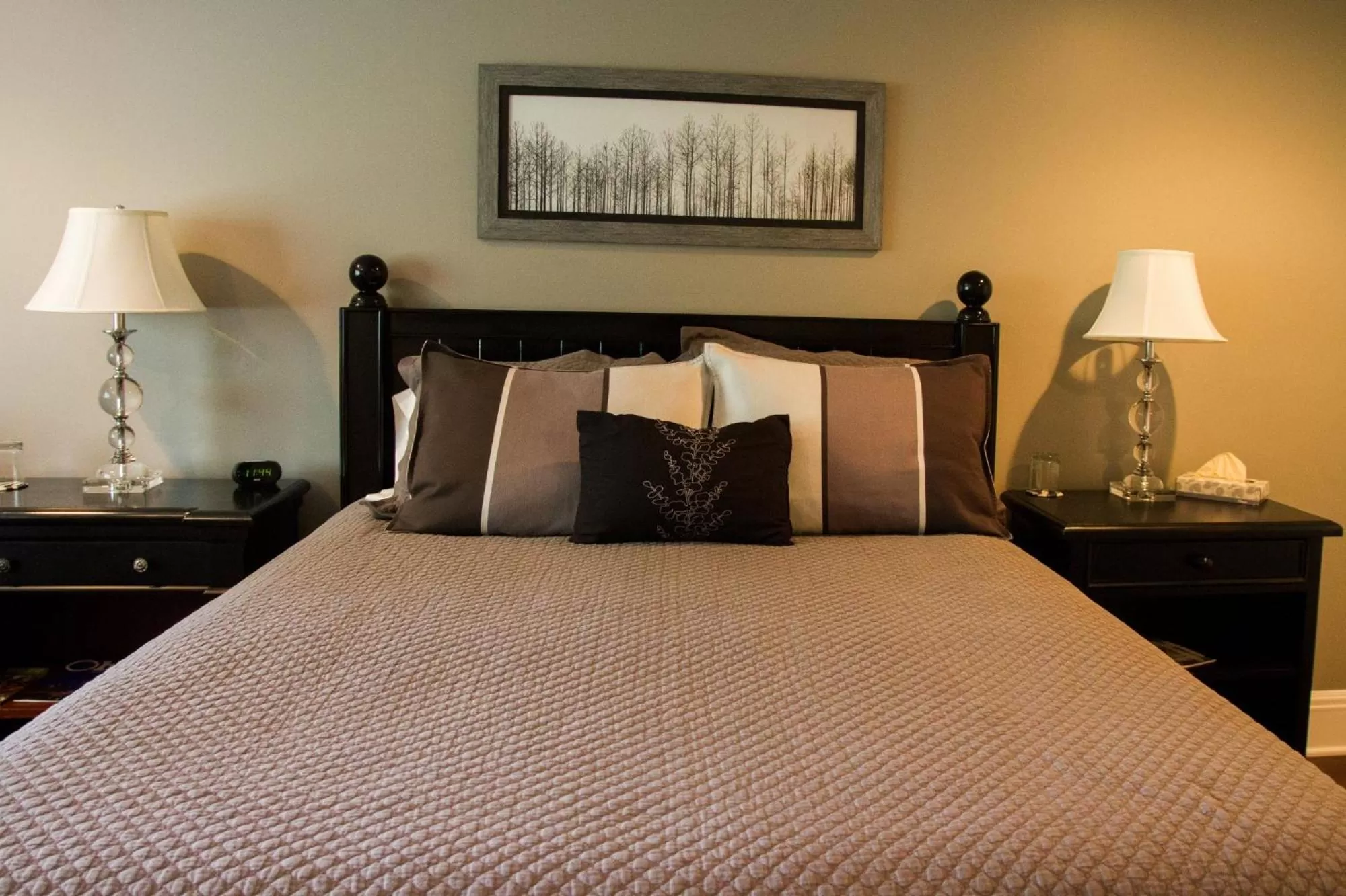 Bed in Wishmaker House B&b