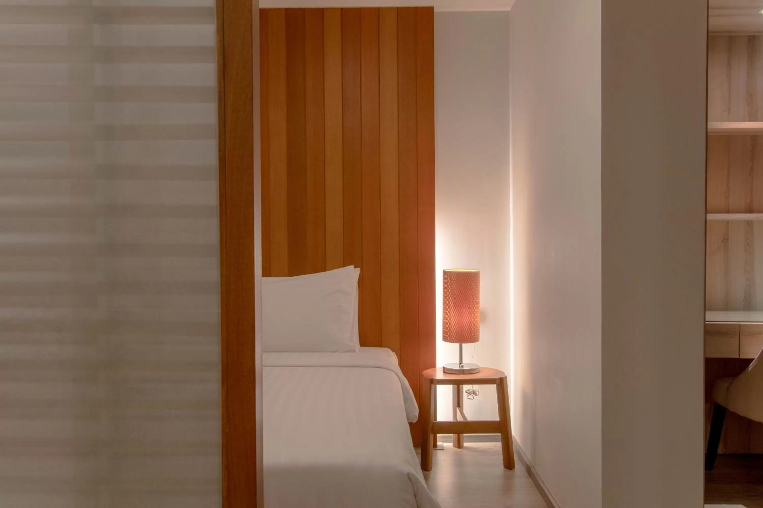 Bed in The Residence Rajtaevee Hotel