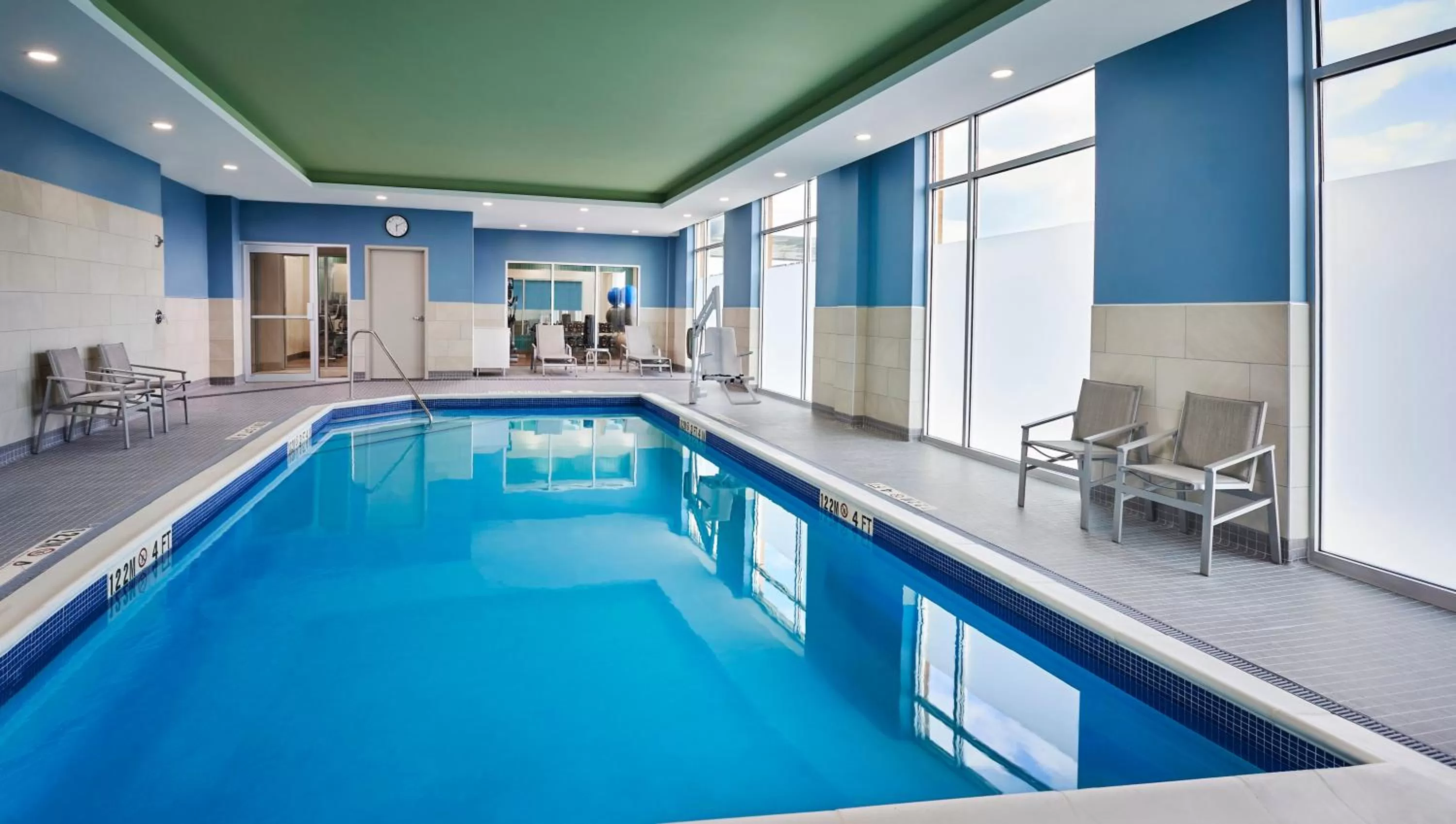 Swimming pool in Holiday Inn Express & Suites Windsor East - Lakeshore by IHG