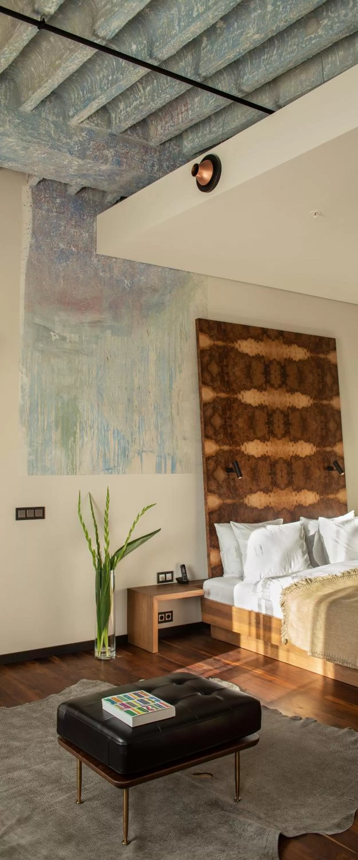 Bed in Hotel Warszawa