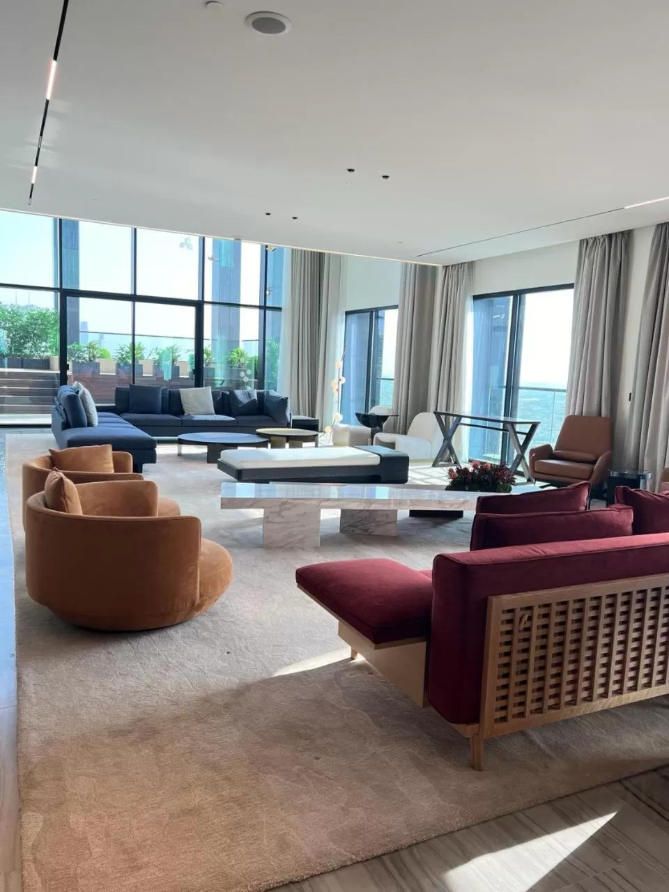 Living room in Fairmont Ramla Riyadh