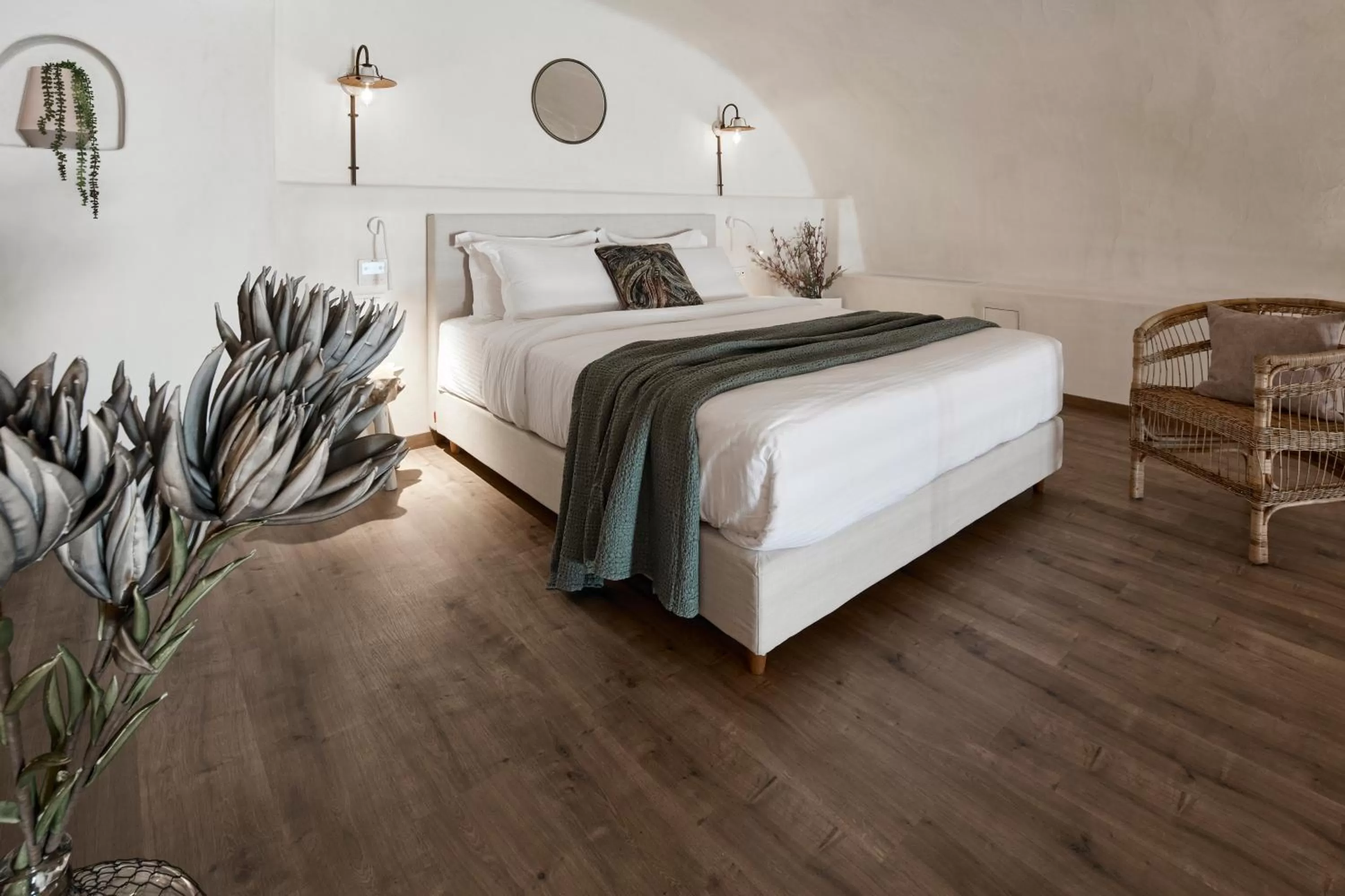 Bed in Winery Hotel 1870