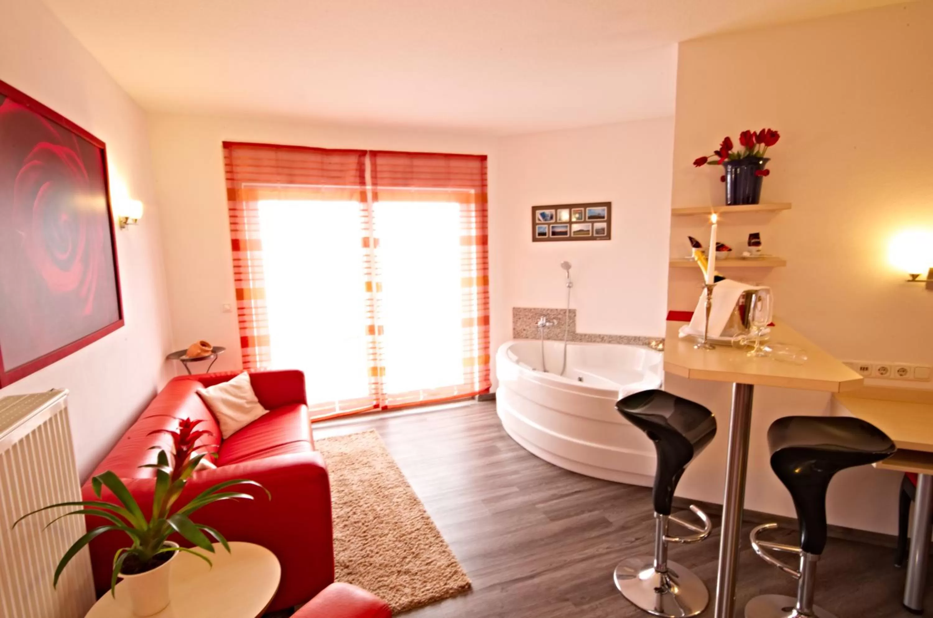 Seating area in Hotel Jakob