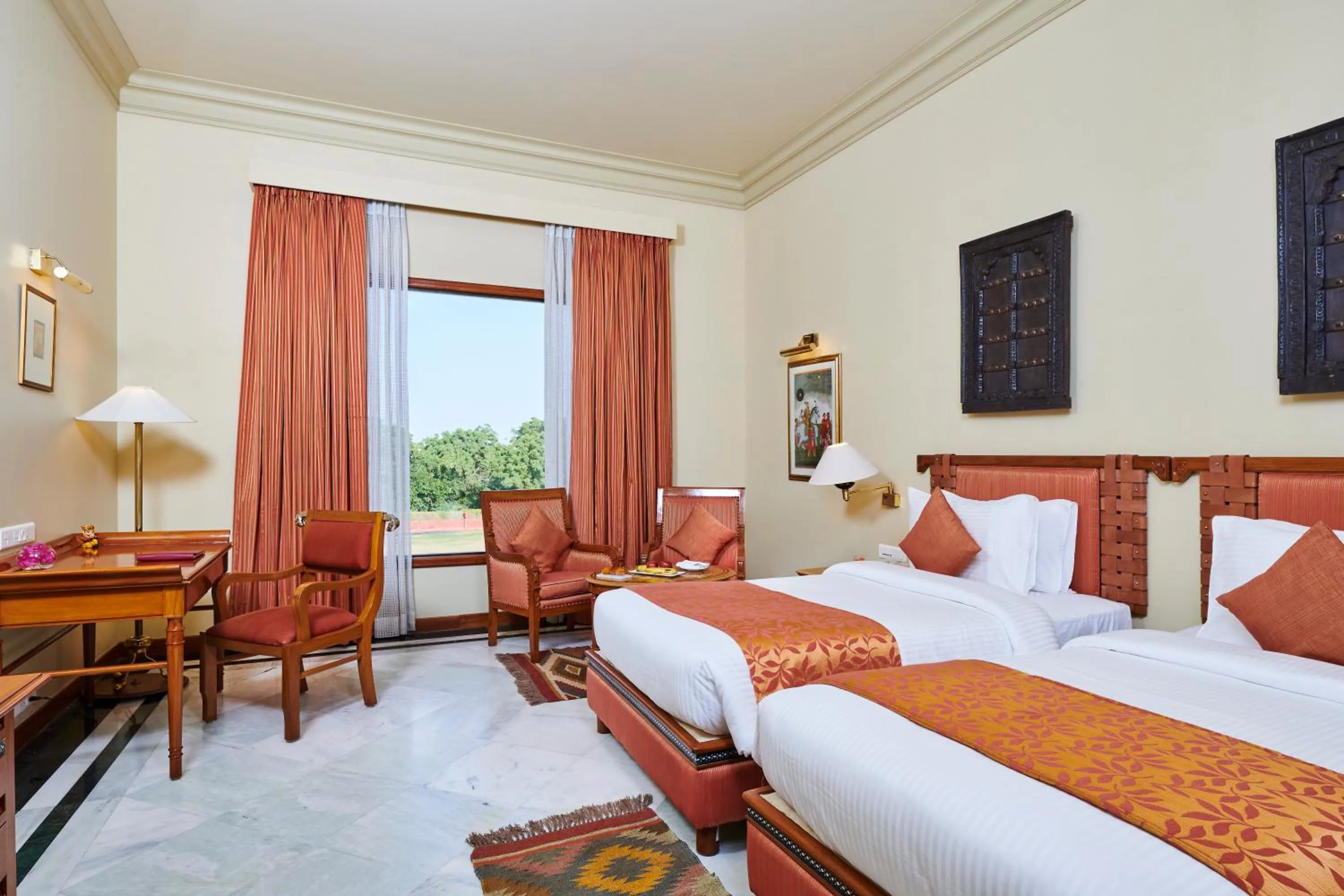Photo of the whole room, Bed in The Ummed Jodhpur Palace Resort & Spa