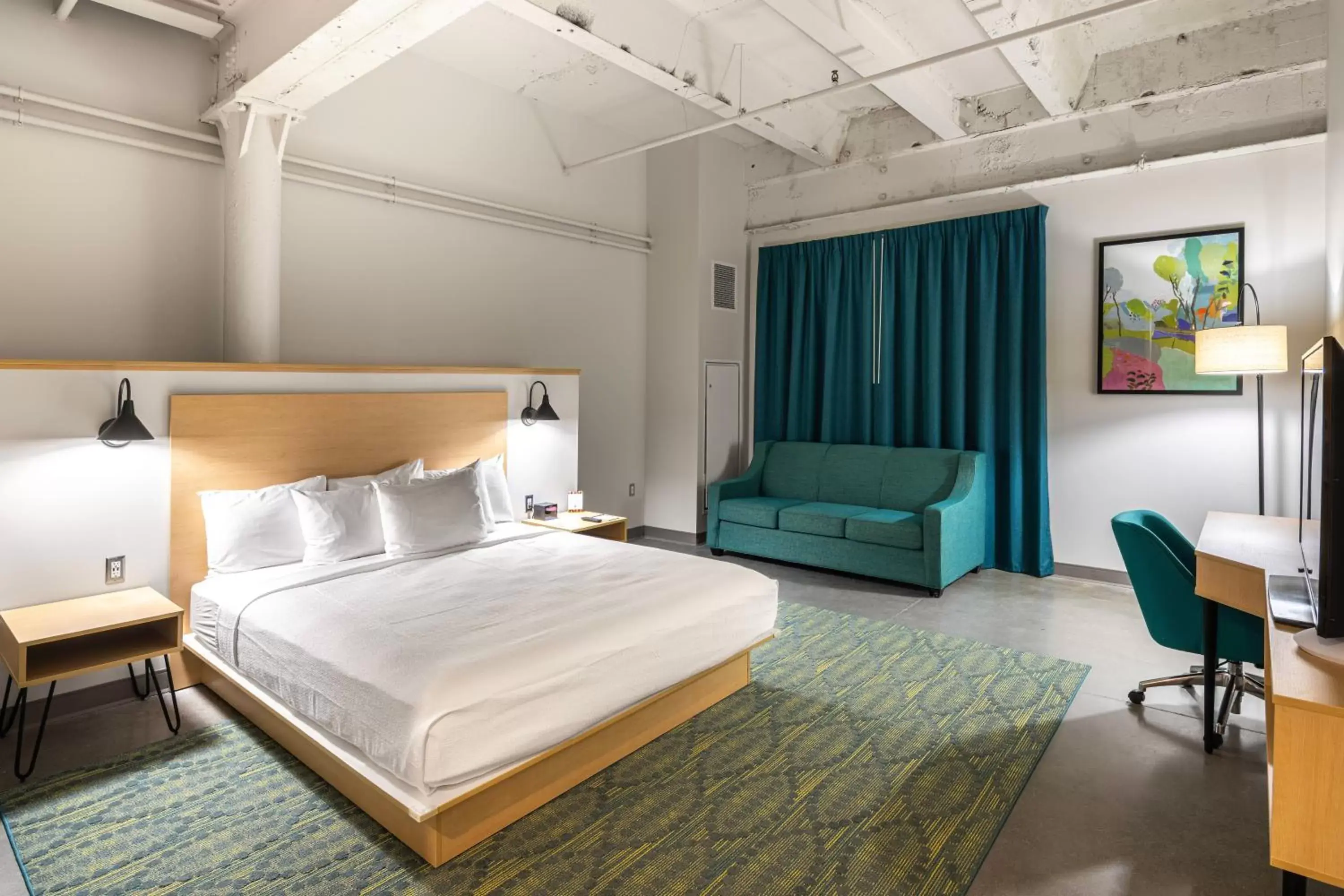 Standard King Room in The Warehouse Hotel at Champion Mill Standard King Room in The Warehouse Hotel at Champion Mill
