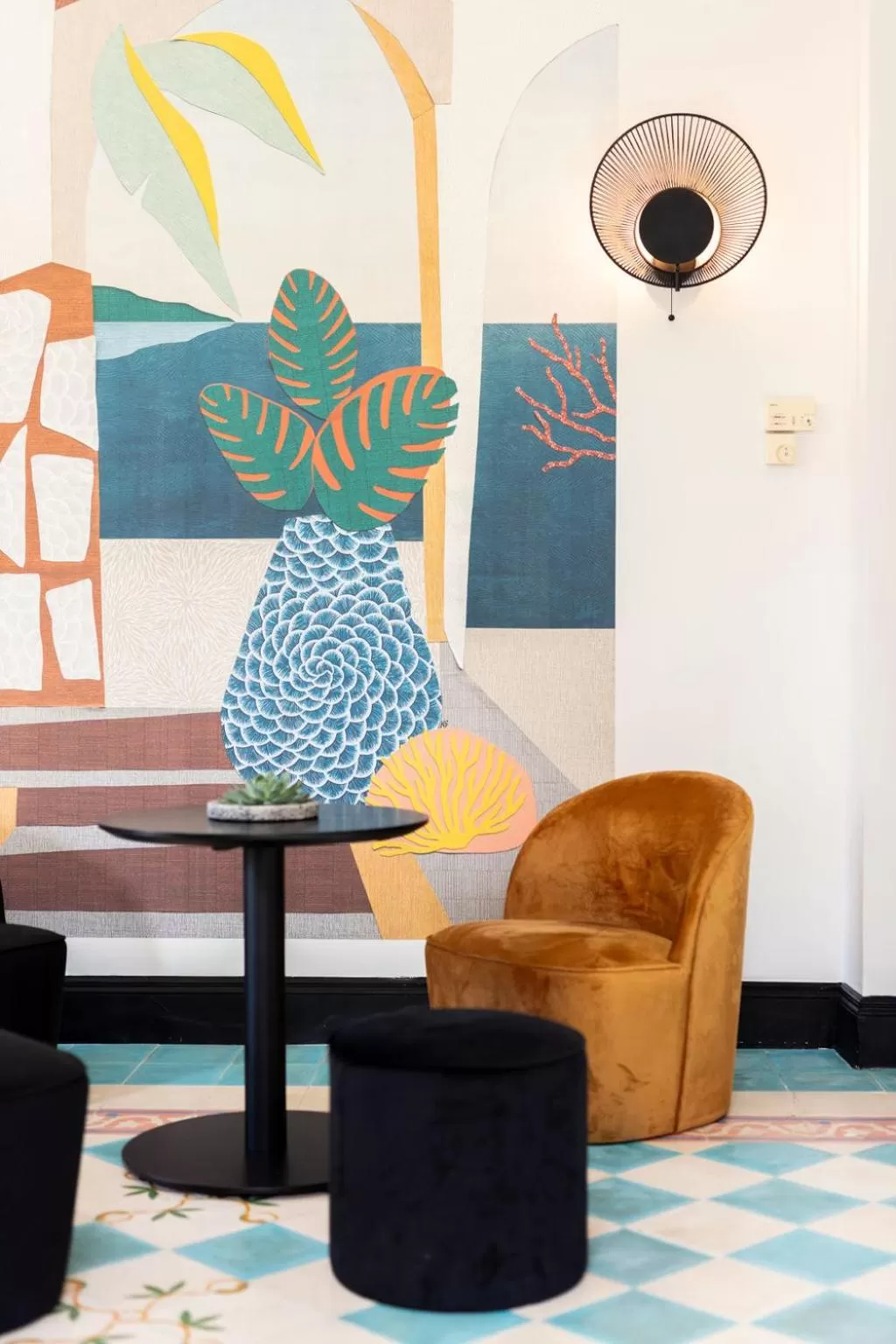 Living room in Hôtel l'Arena