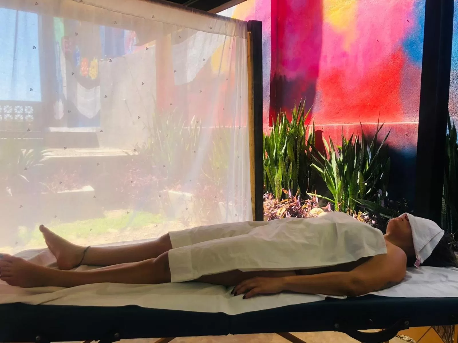 People in Cabane Container Boutique Hotel