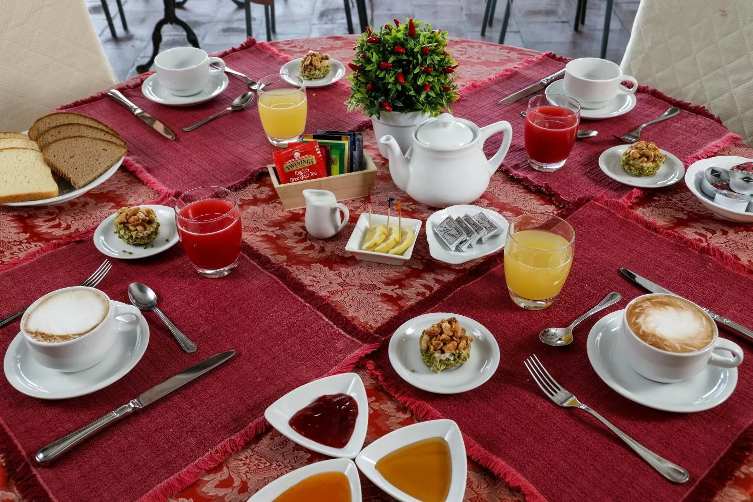 Breakfast in Hotel Villa Sonia