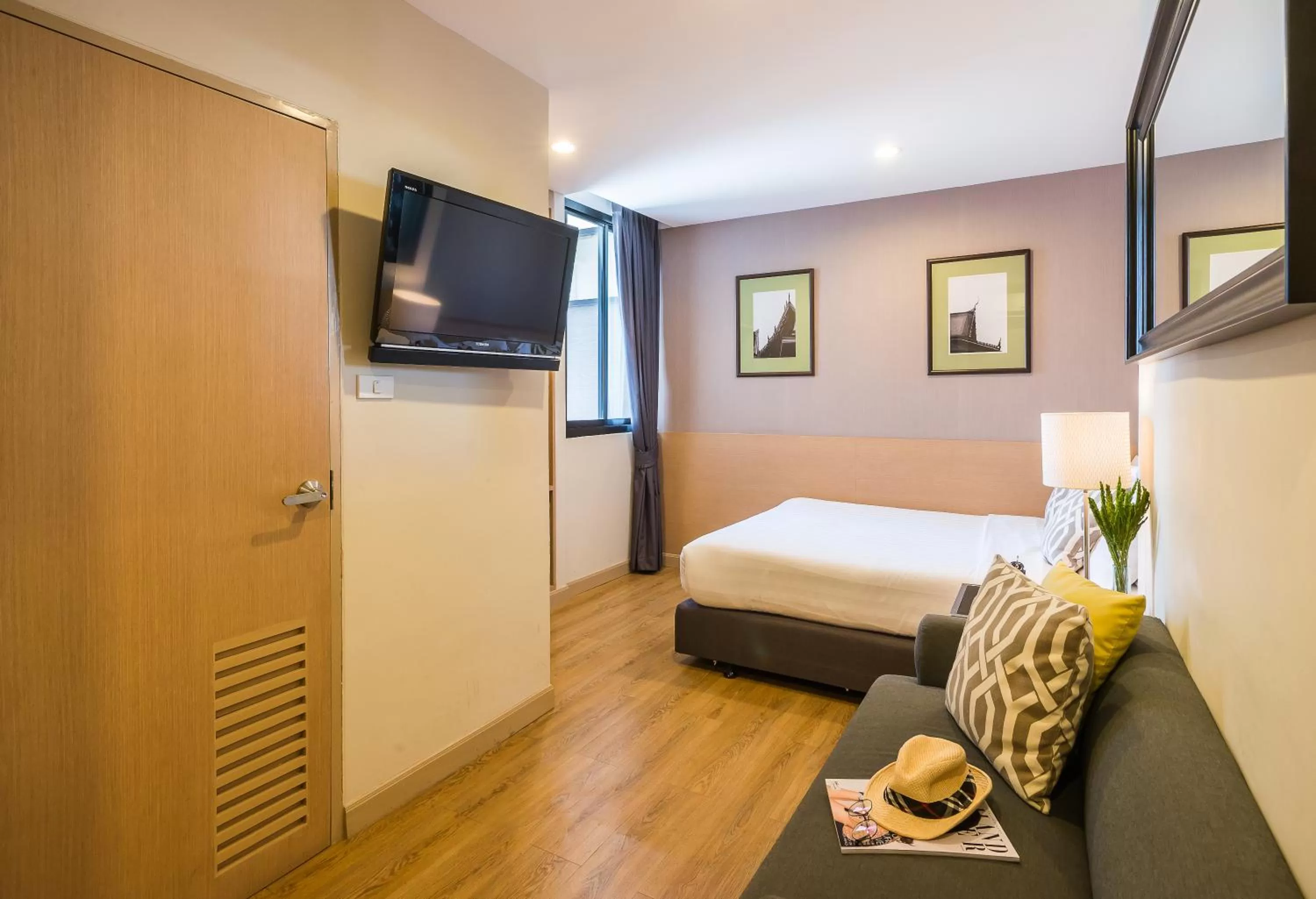 Bedroom, Bed in Asoke Residence Sukhumvit by UHG