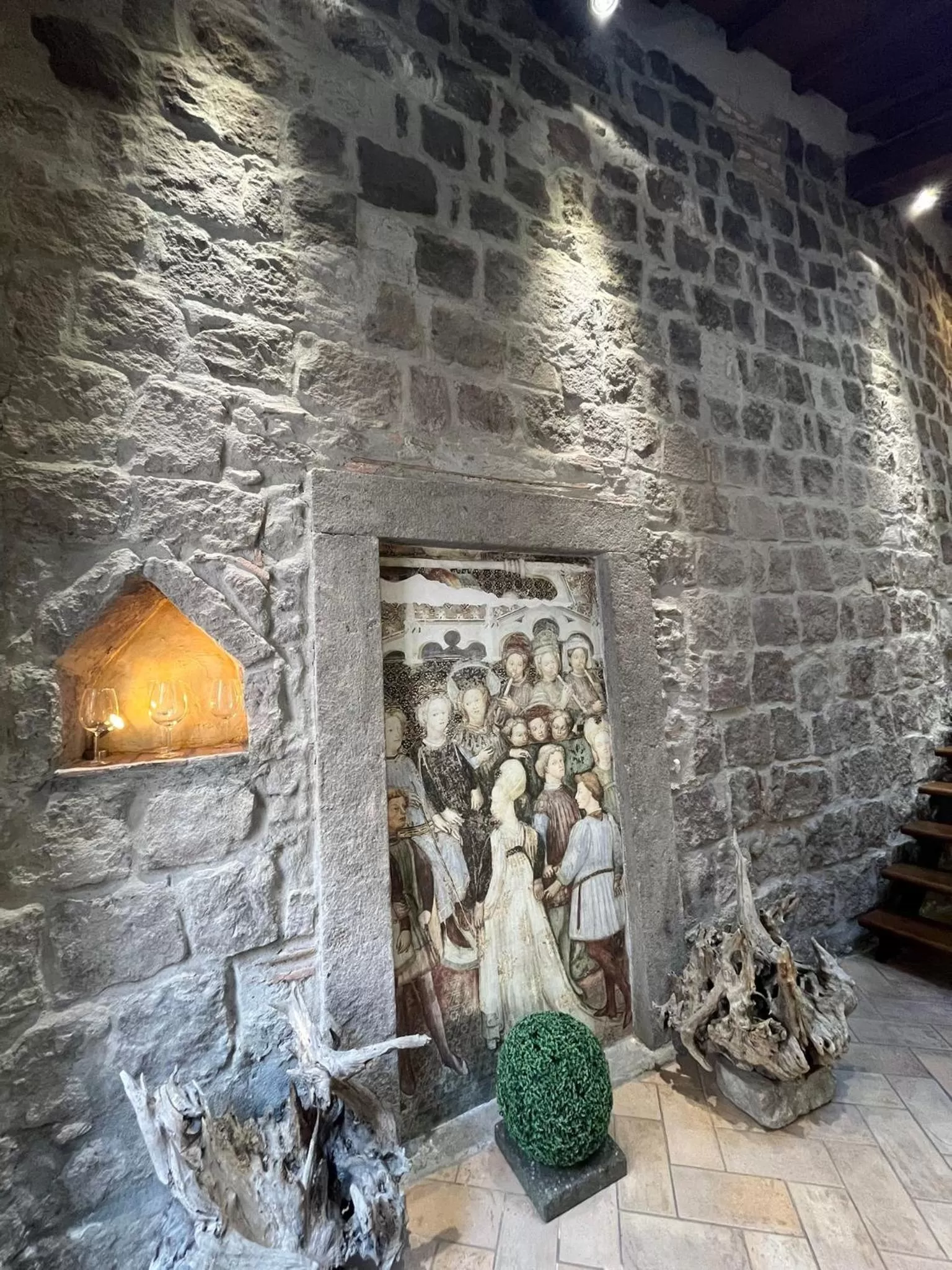 Breakfast in Medieval House