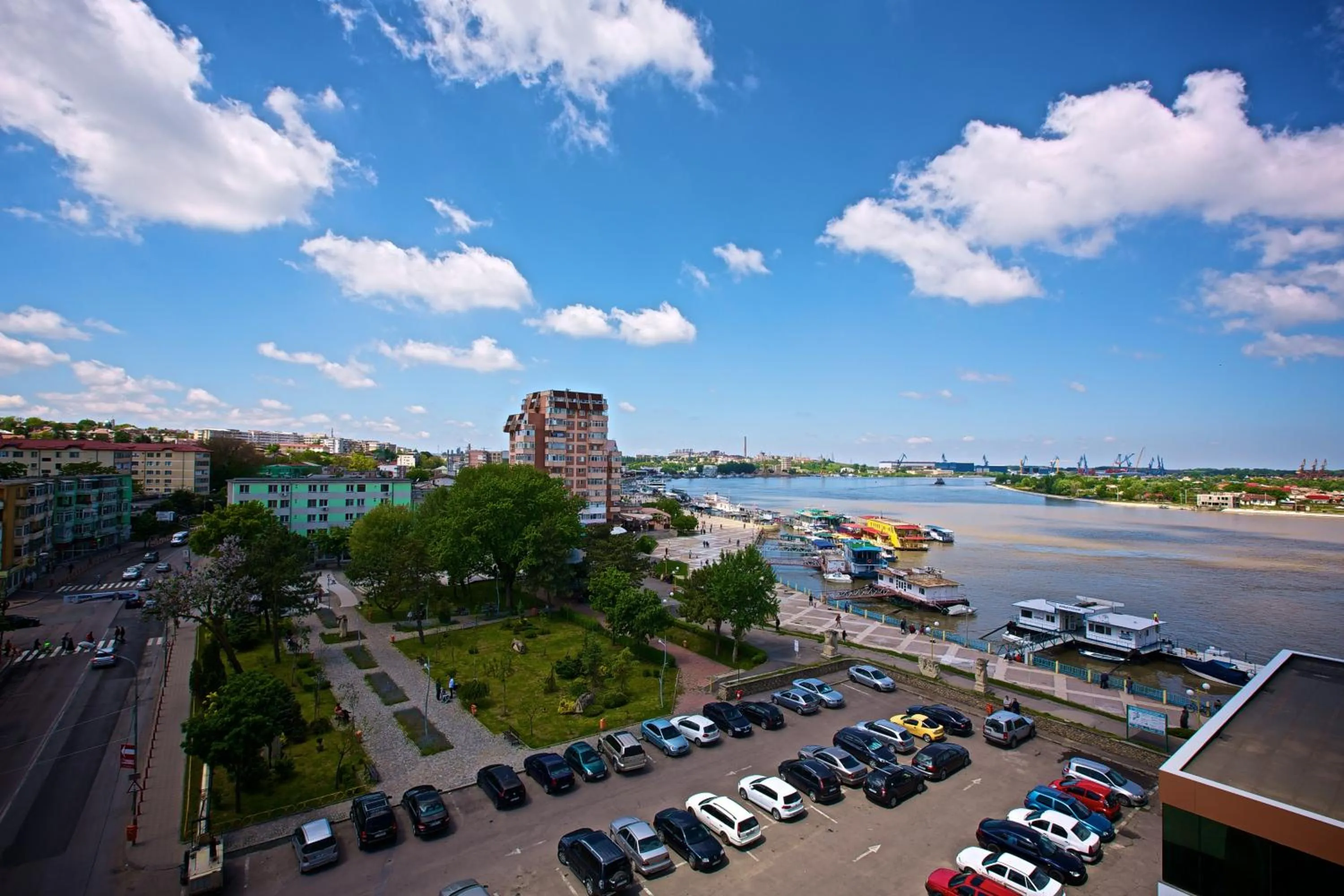 Bird's eye view in Hotel Delta 3