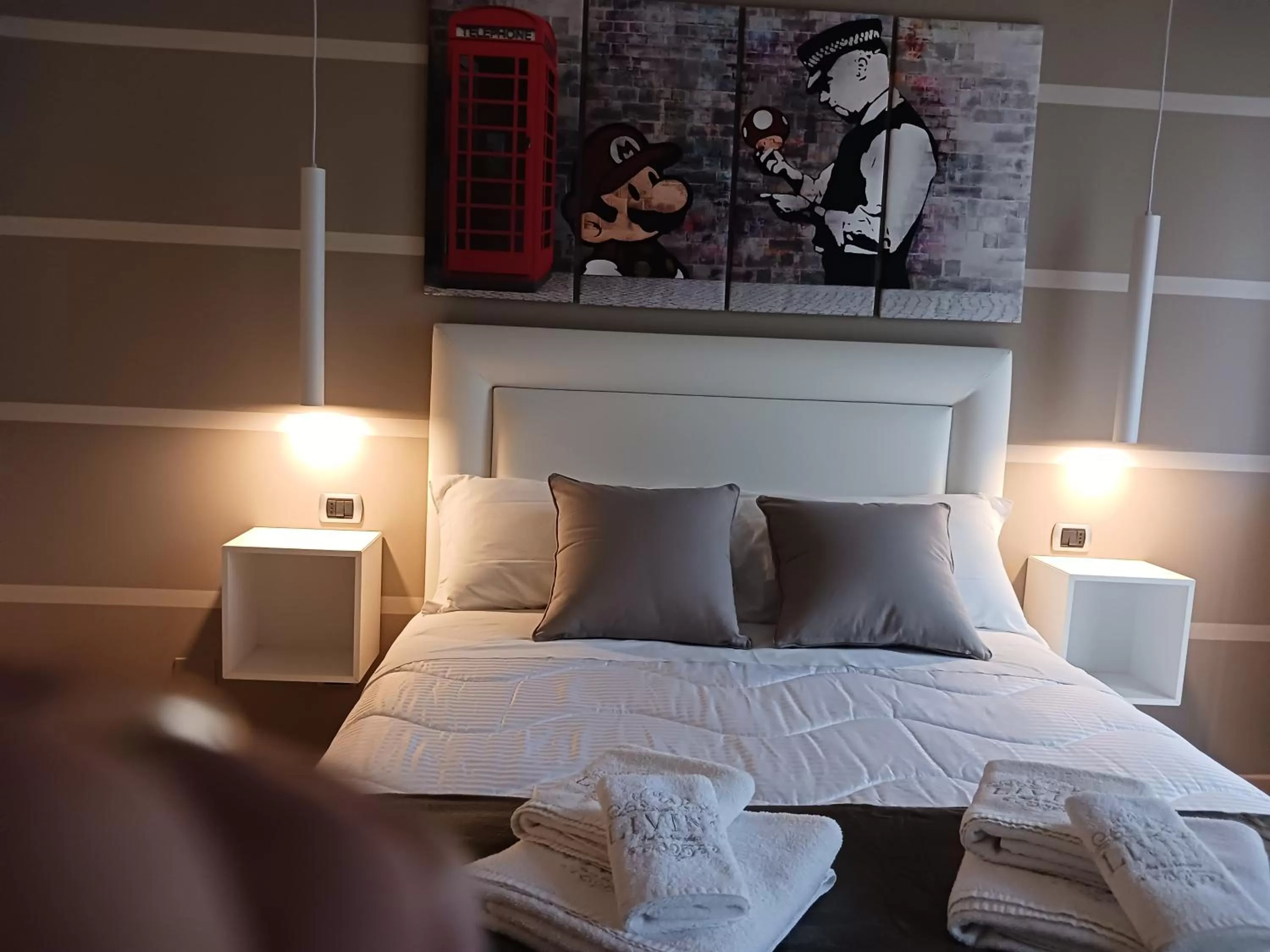 Bed in MR Living Bed & Breakfast