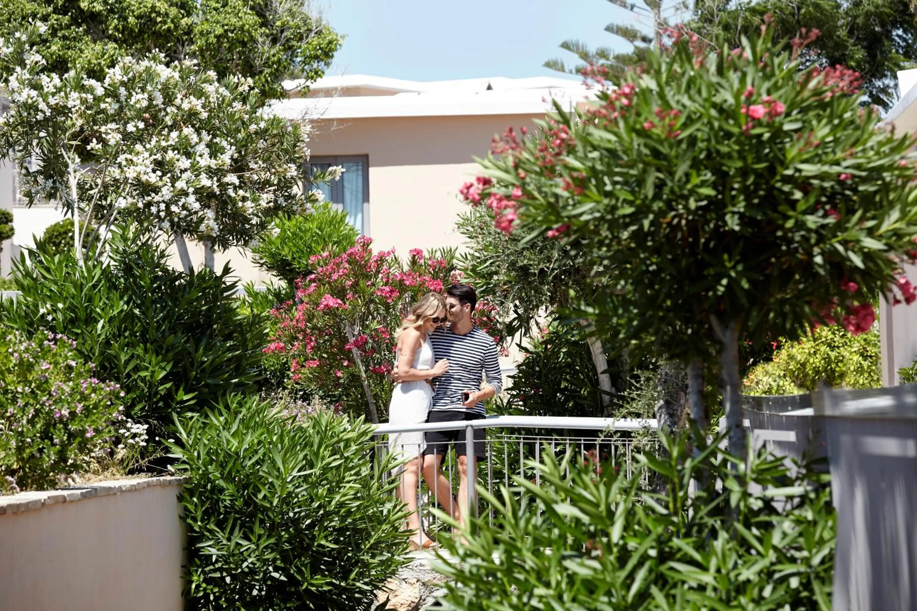 Garden in Louis St. Elias Resort & Waterpark