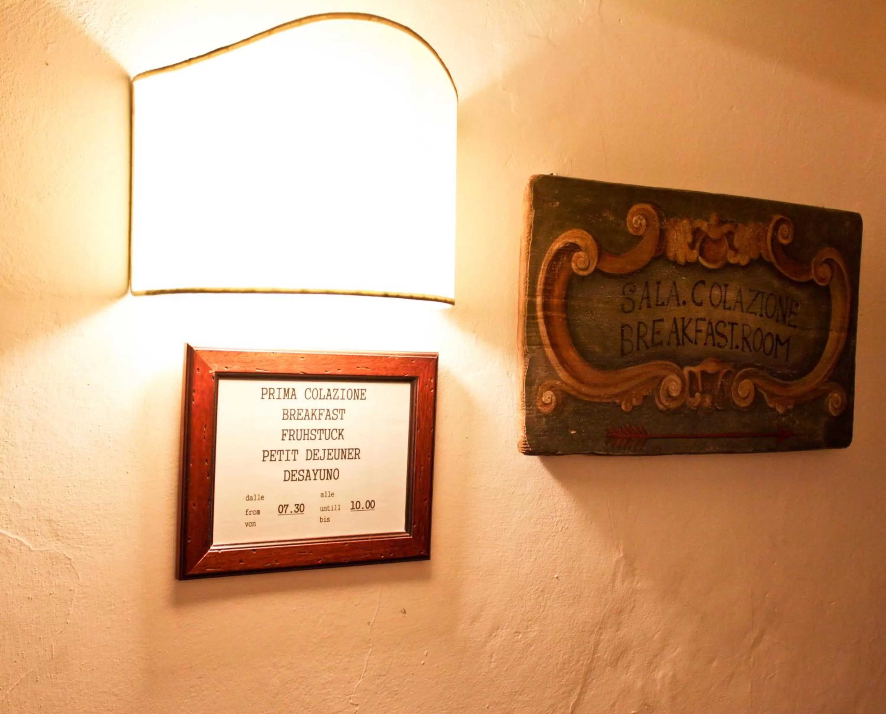 Decorative detail in Hotel Nizza