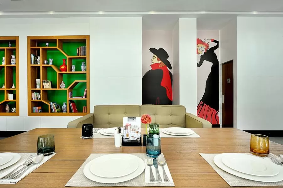 Dining area in d'primahotel Tangerang