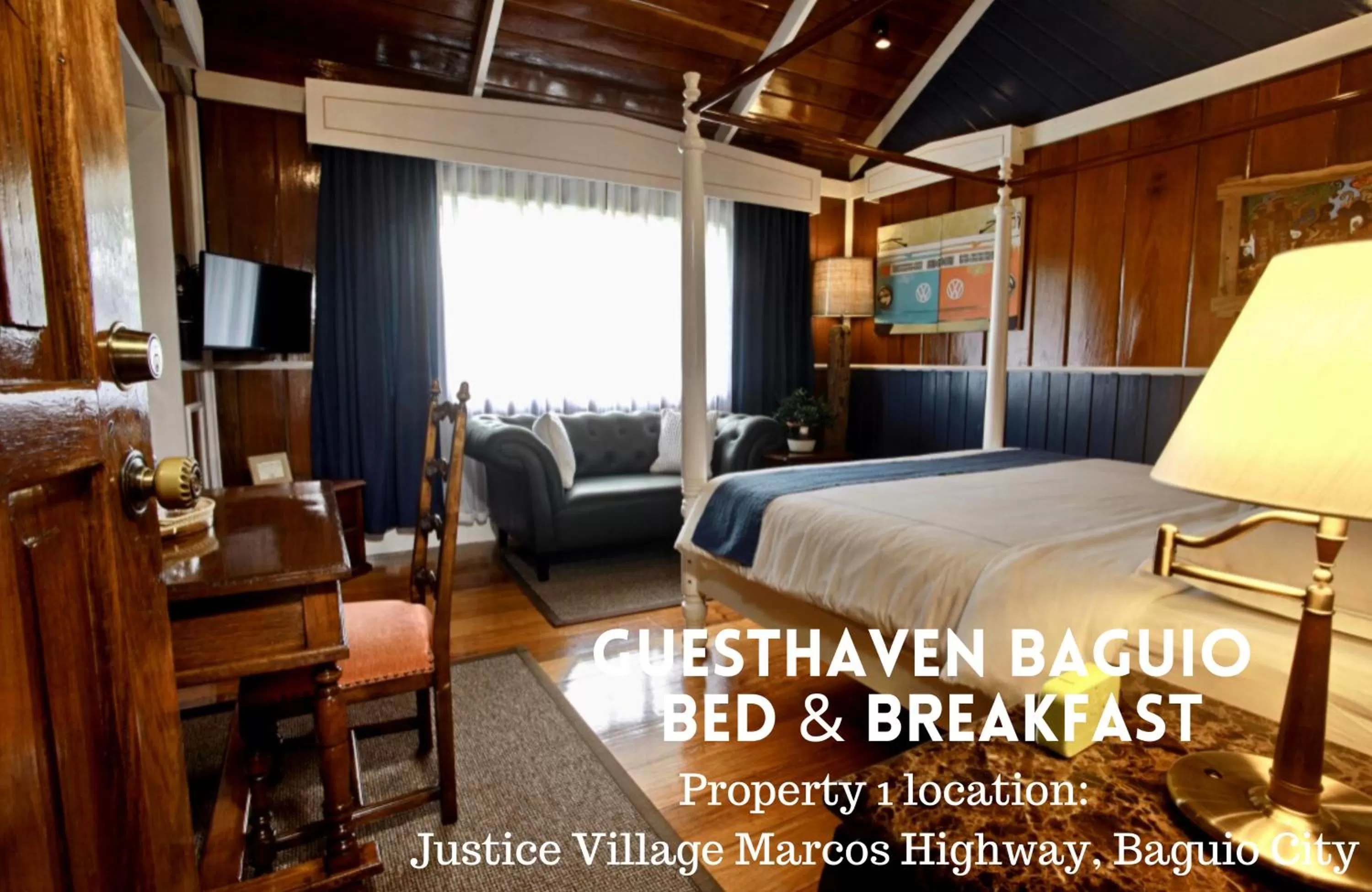 Bedroom in Guesthaven Baguio Bed and Breakfast