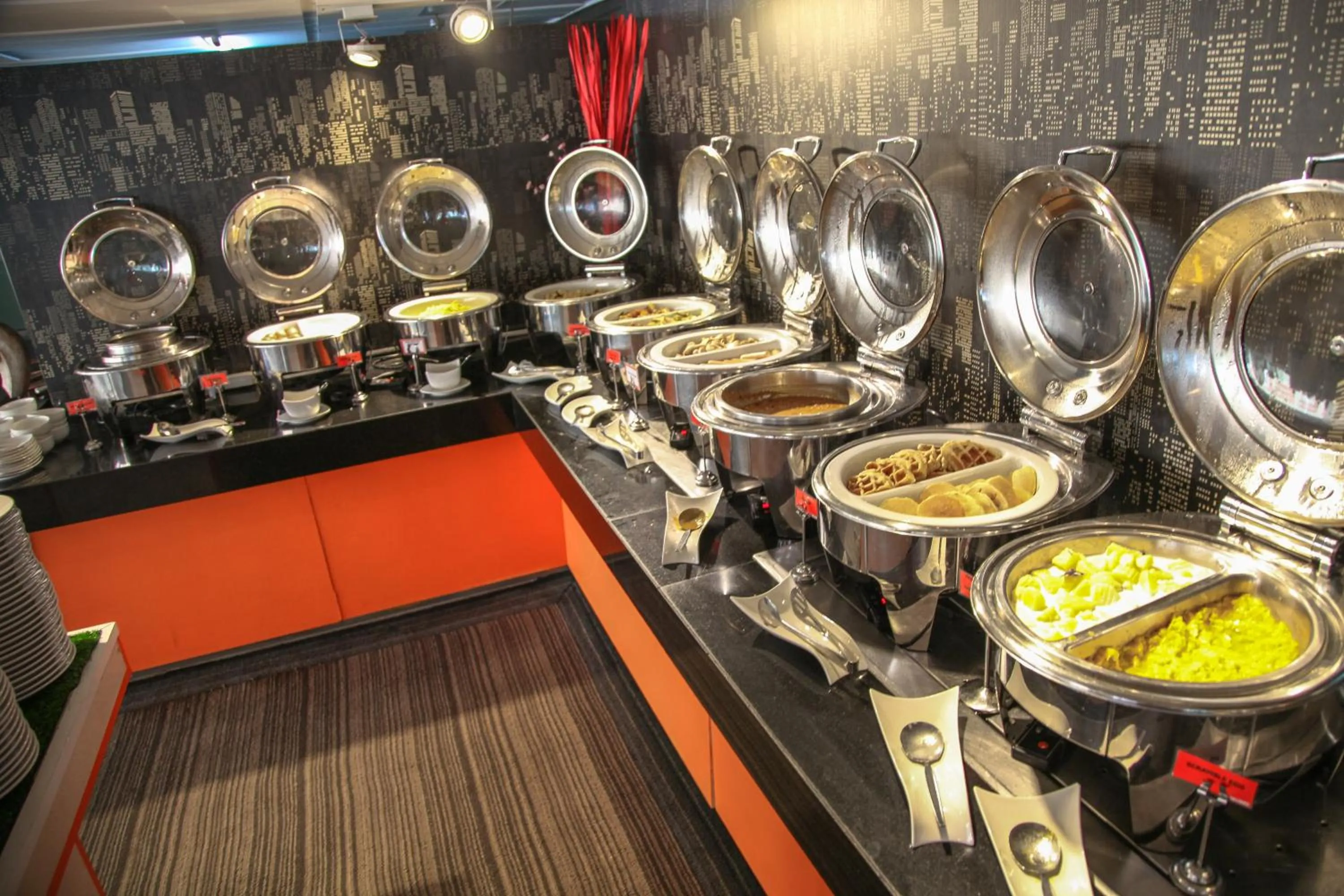 Buffet breakfast in Le Fenix Sukhumvit 11 Bangkok