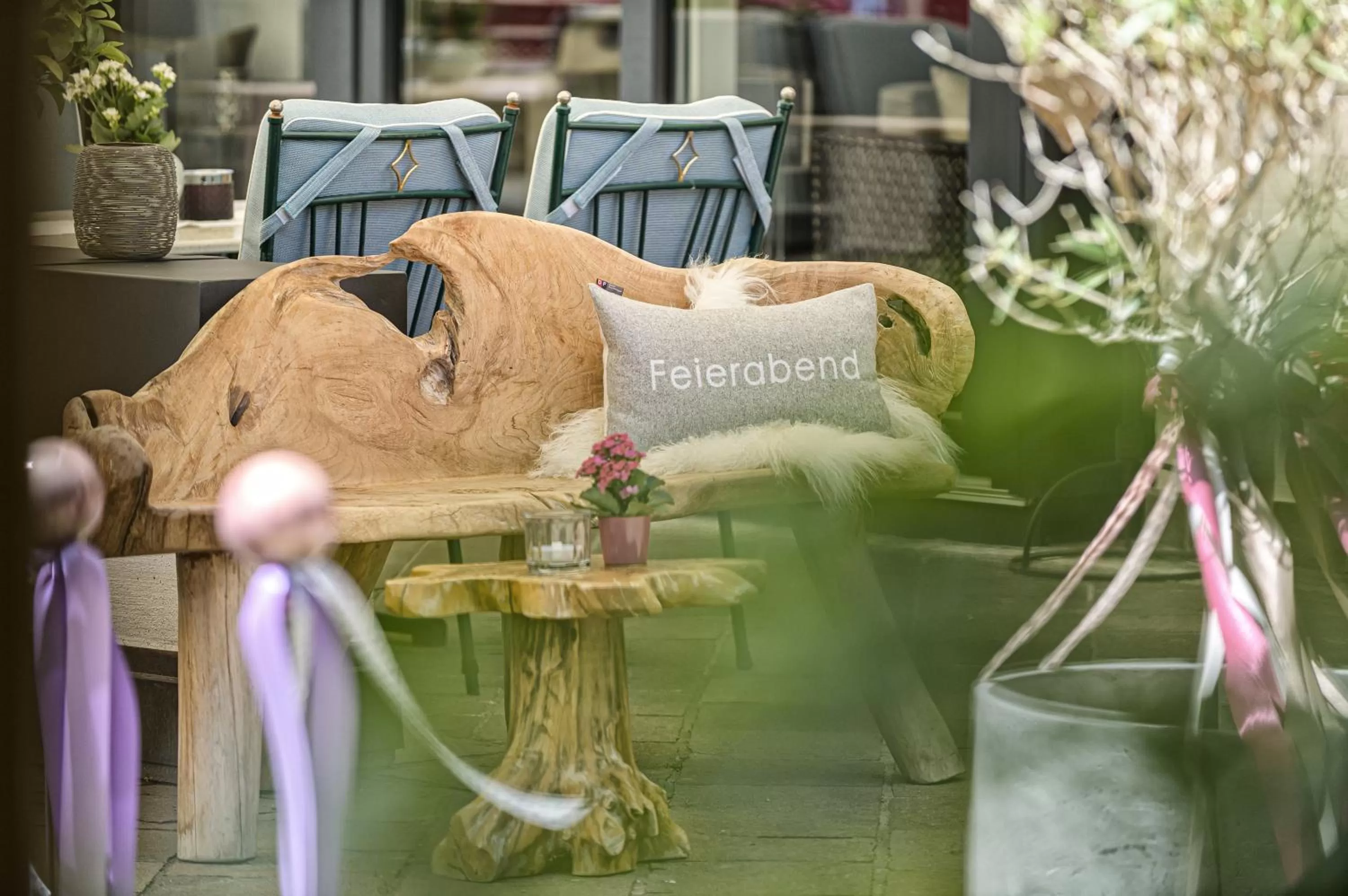 Seating area in Alpines Lifestyle Hotel Tannenhof