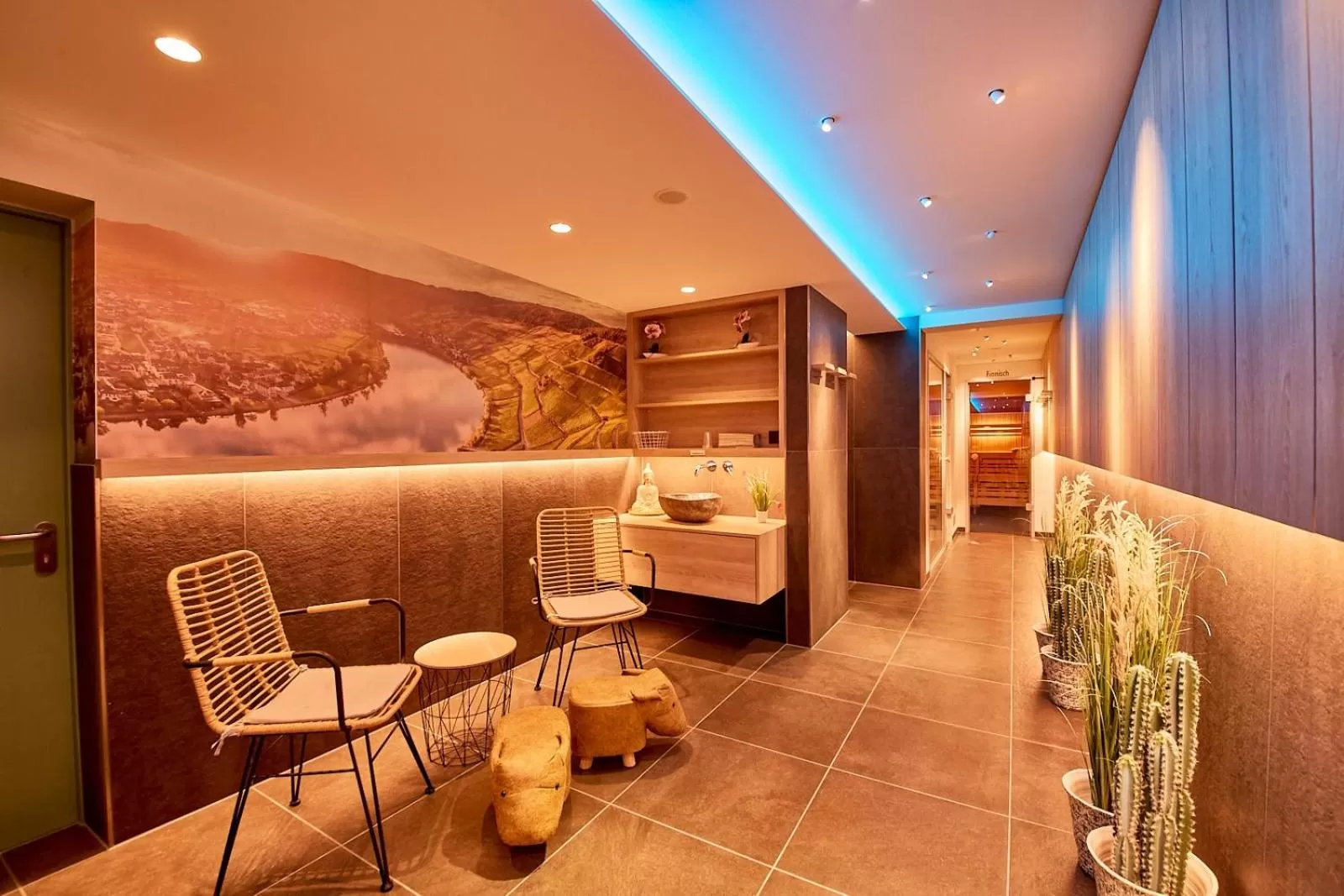 Sauna in Weinhotel St. Stephanus