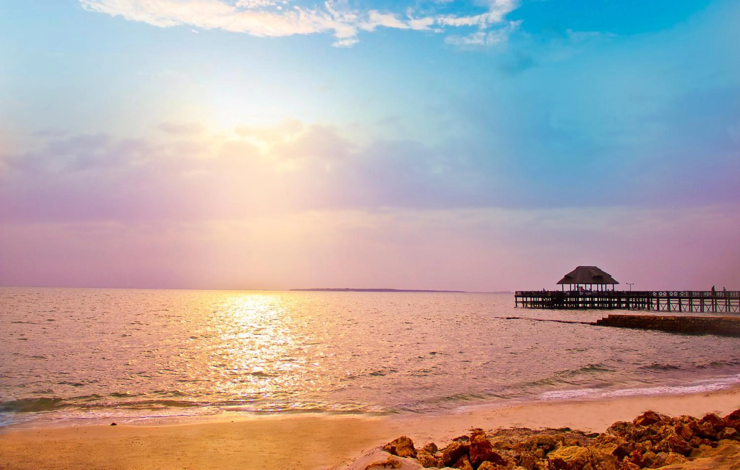 Beach in White Sands Hotel