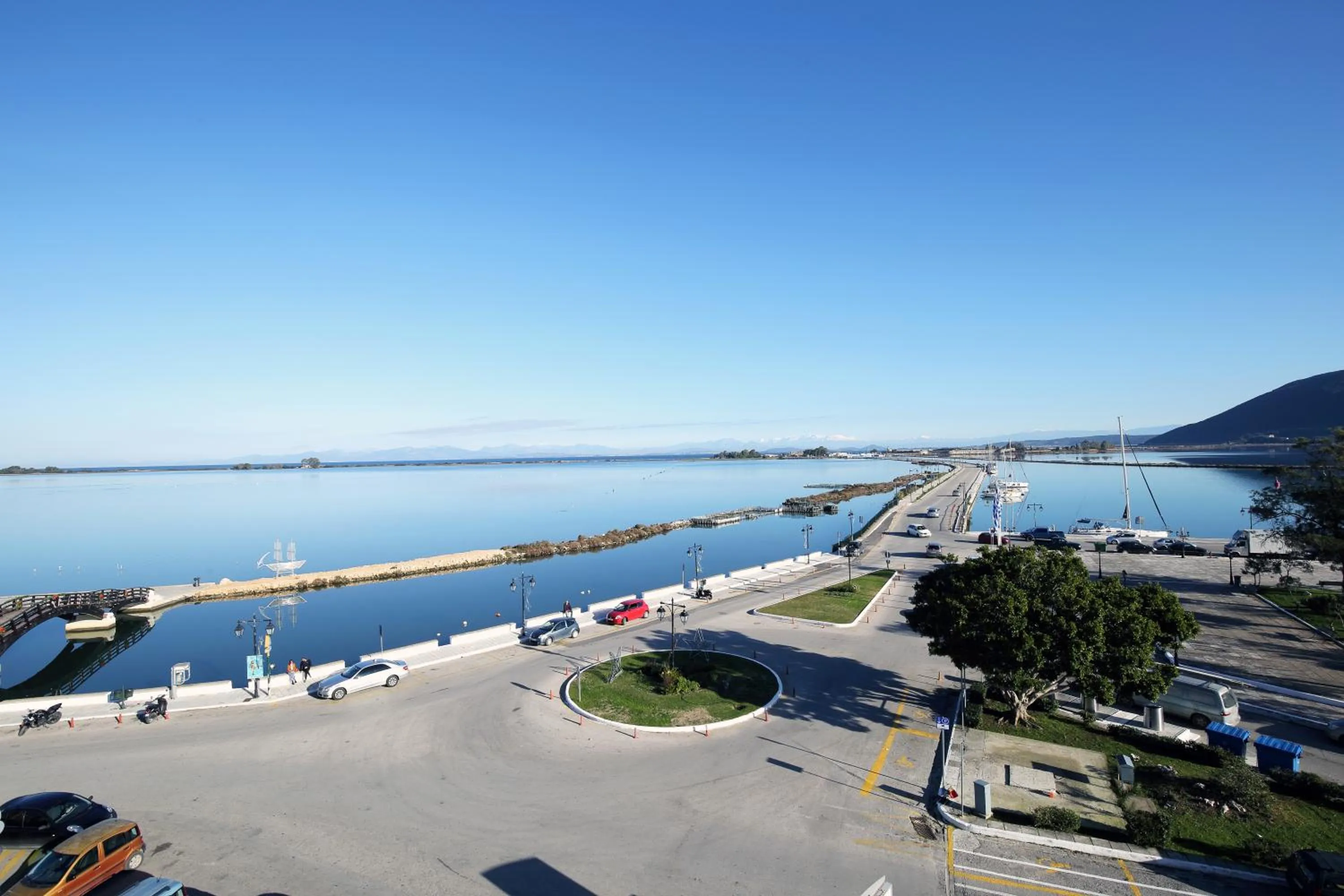Bird's eye view in Hotel Lefkas