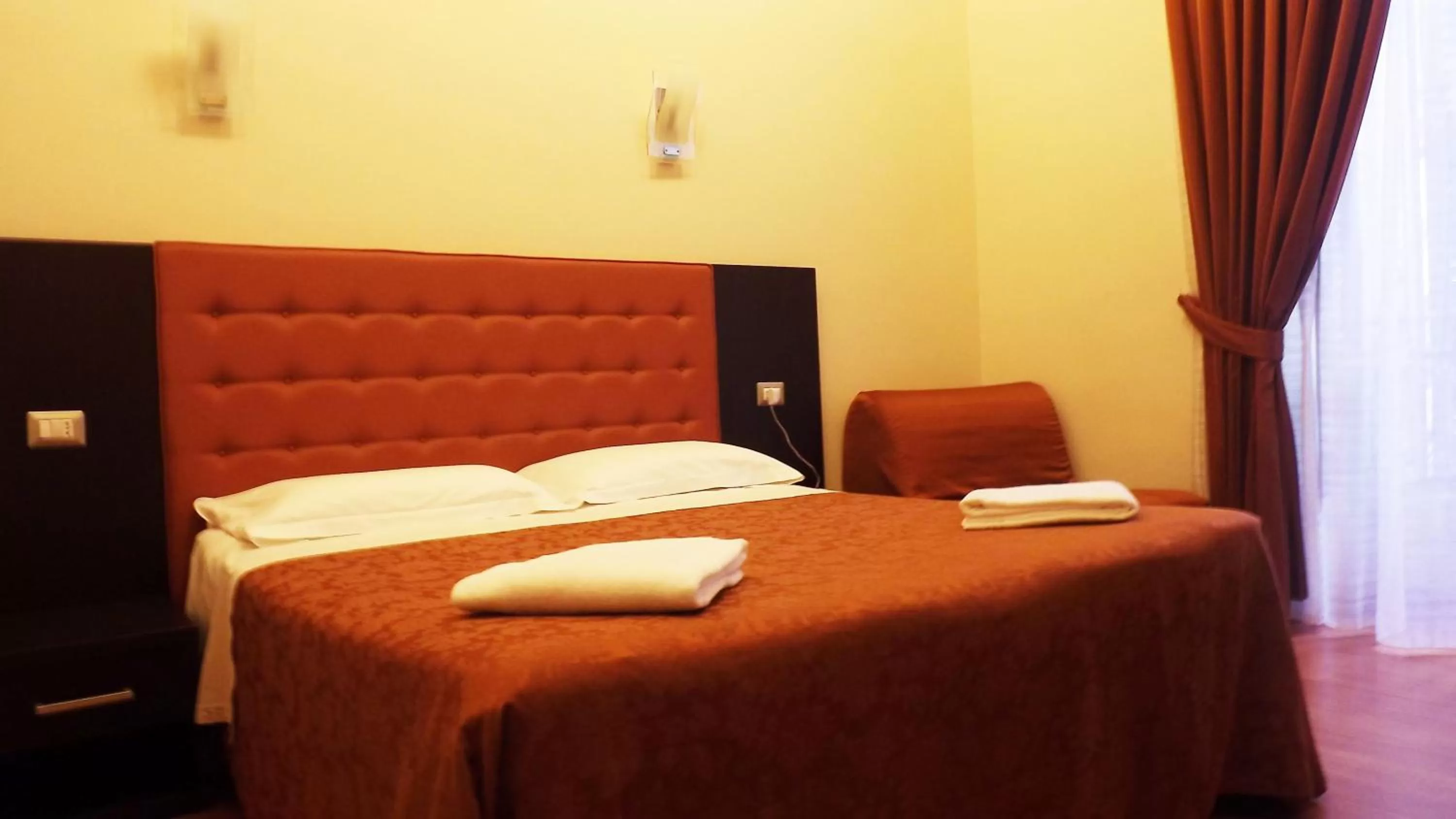 Bed in Hotel Nautilus