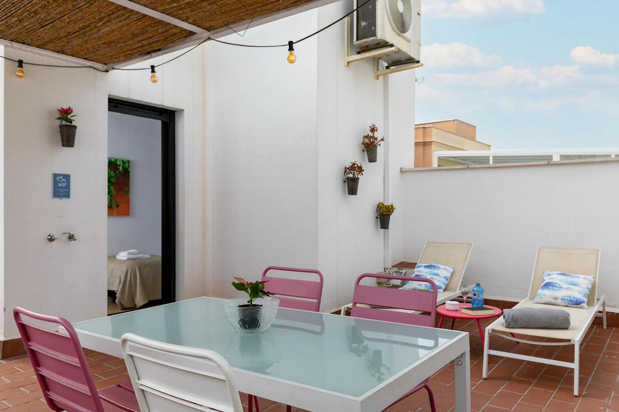 Patio in Holiday Rentals Tempa Museo