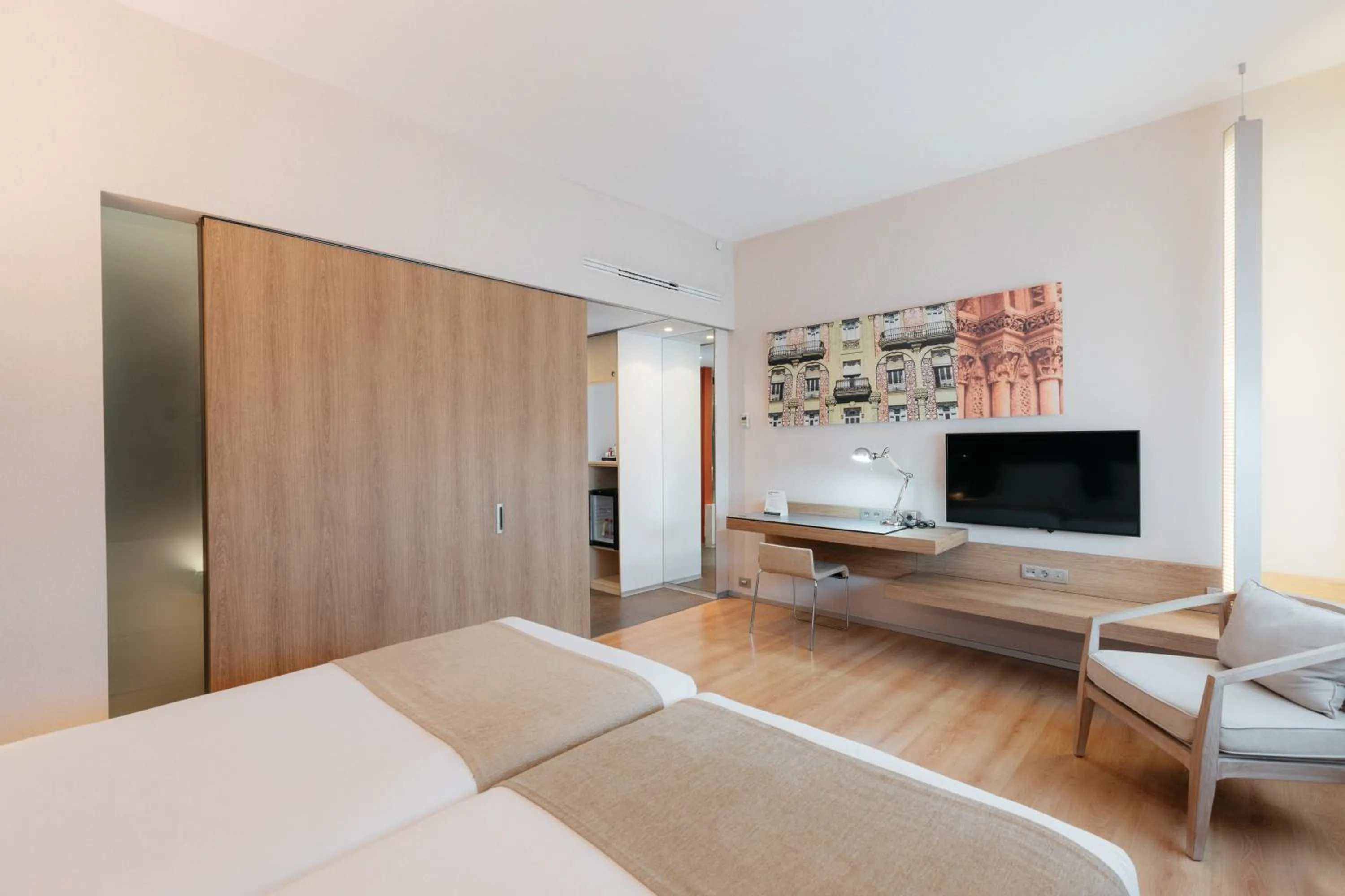 Bedroom, Bed in Barceló Valencia