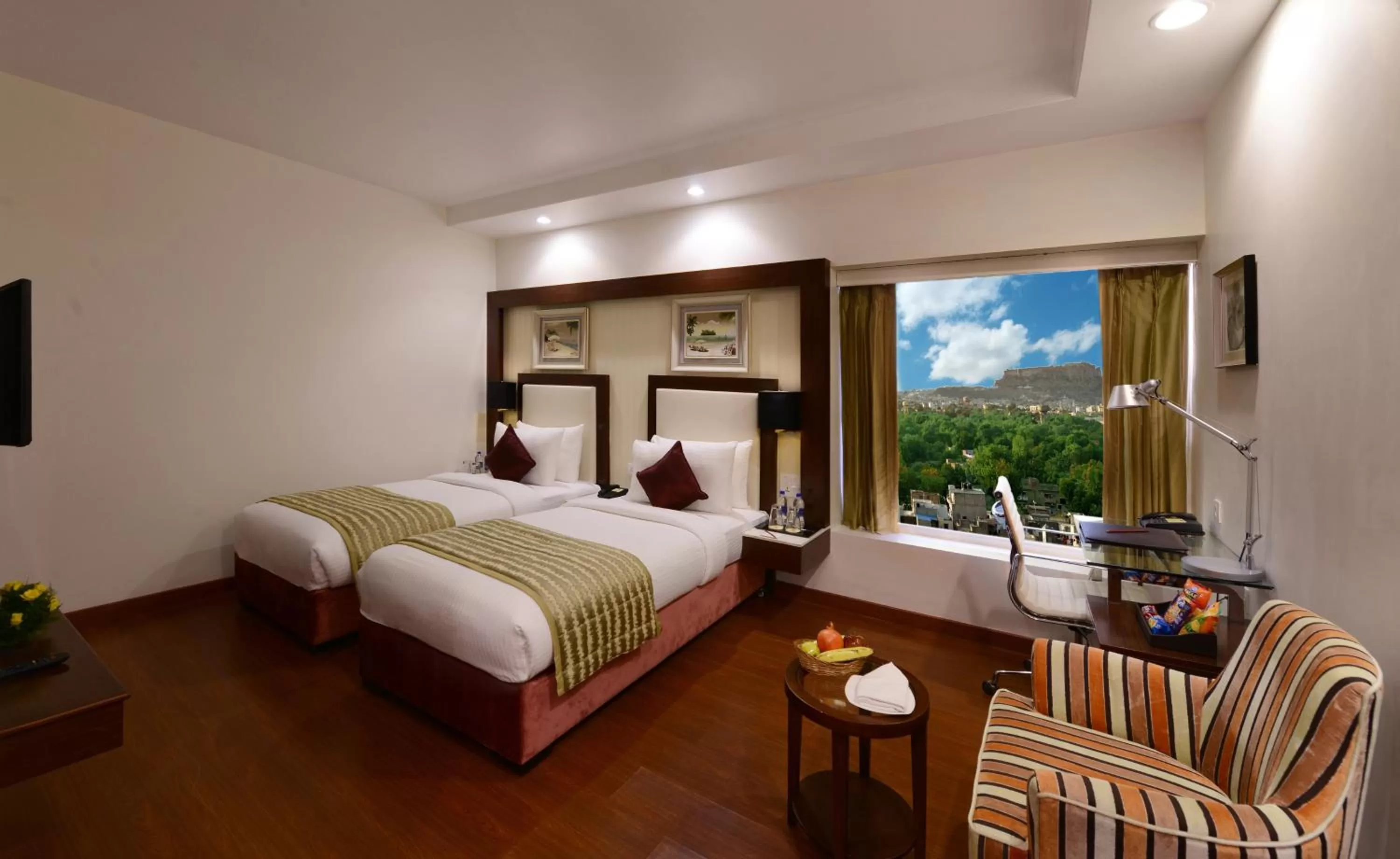 Photo of the whole room, Bed in Lords Inn Jodhpur