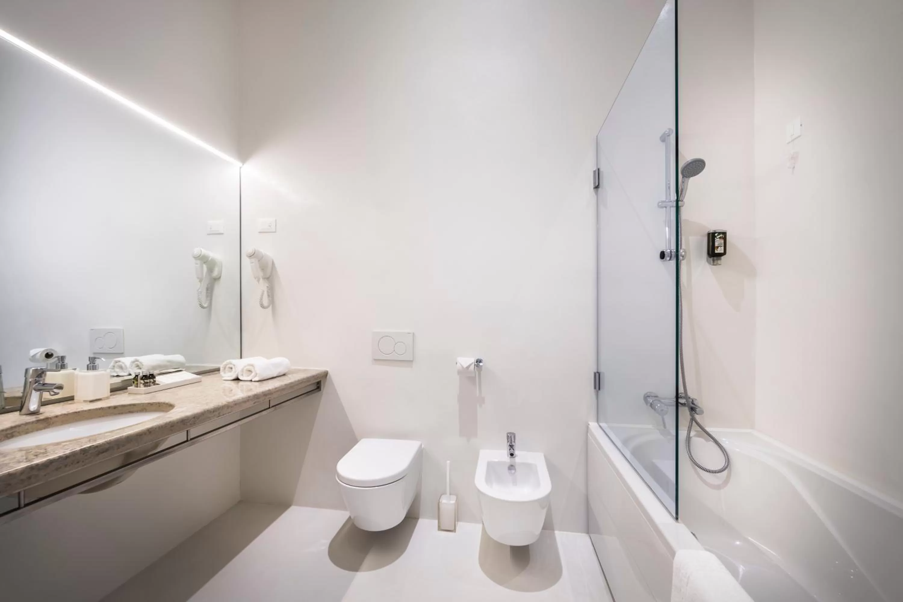 Bathroom in RIVALMARE BEACH Boutique Hotel