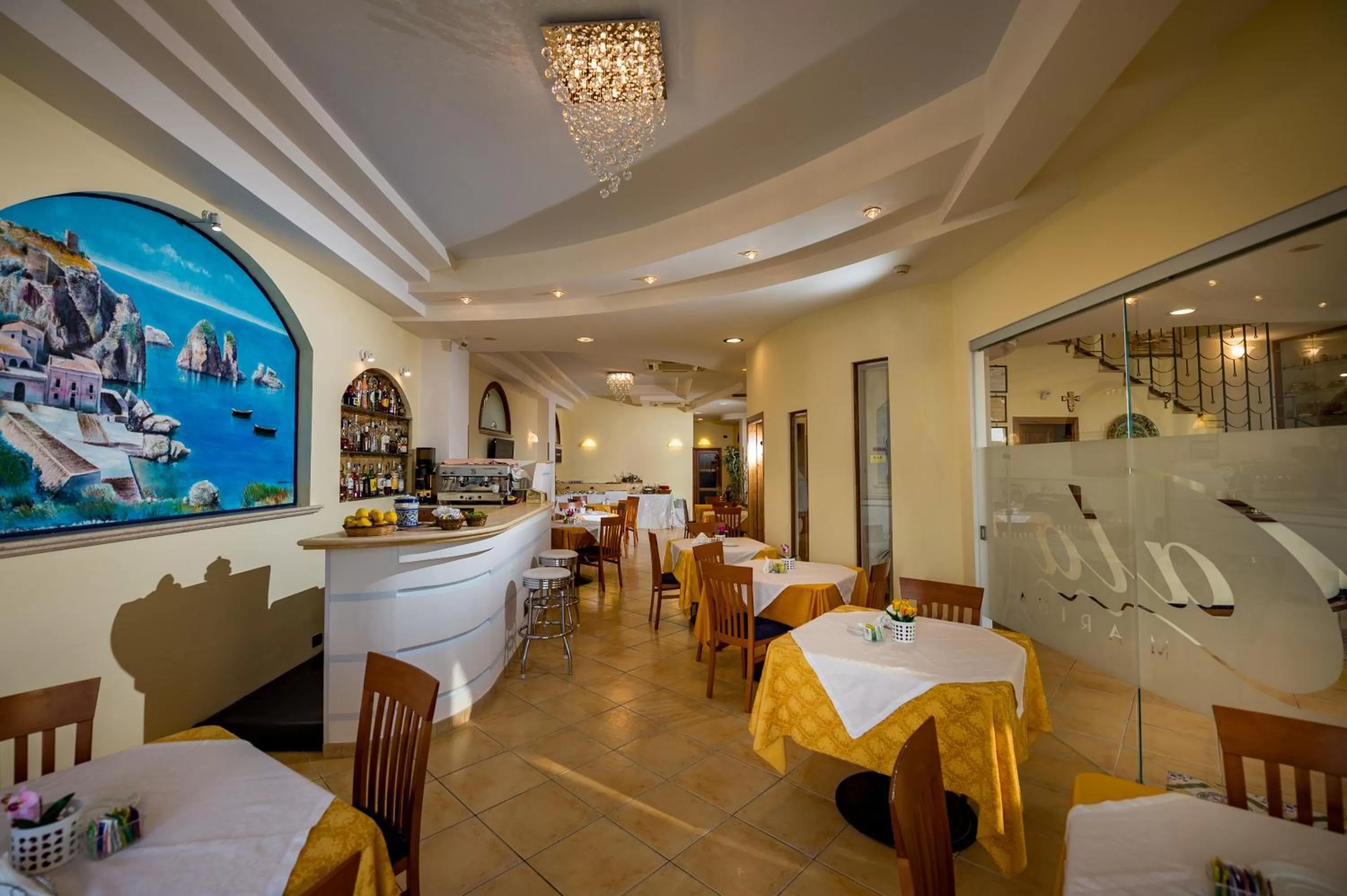 Communal lounge/ TV room in Hotel Cala Marina