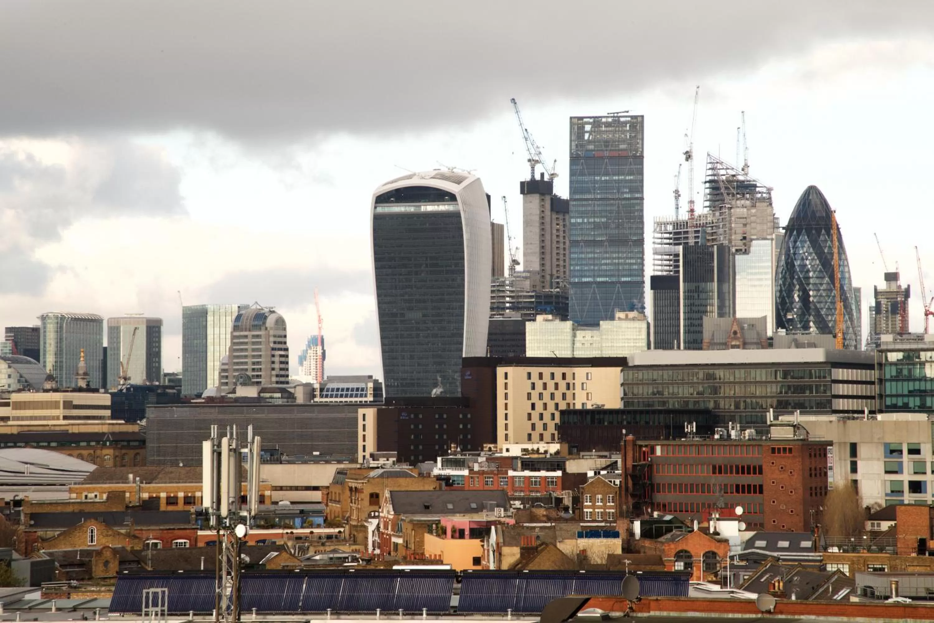 City view in Bermondsey Square Hotel - A Bespoke Hotel