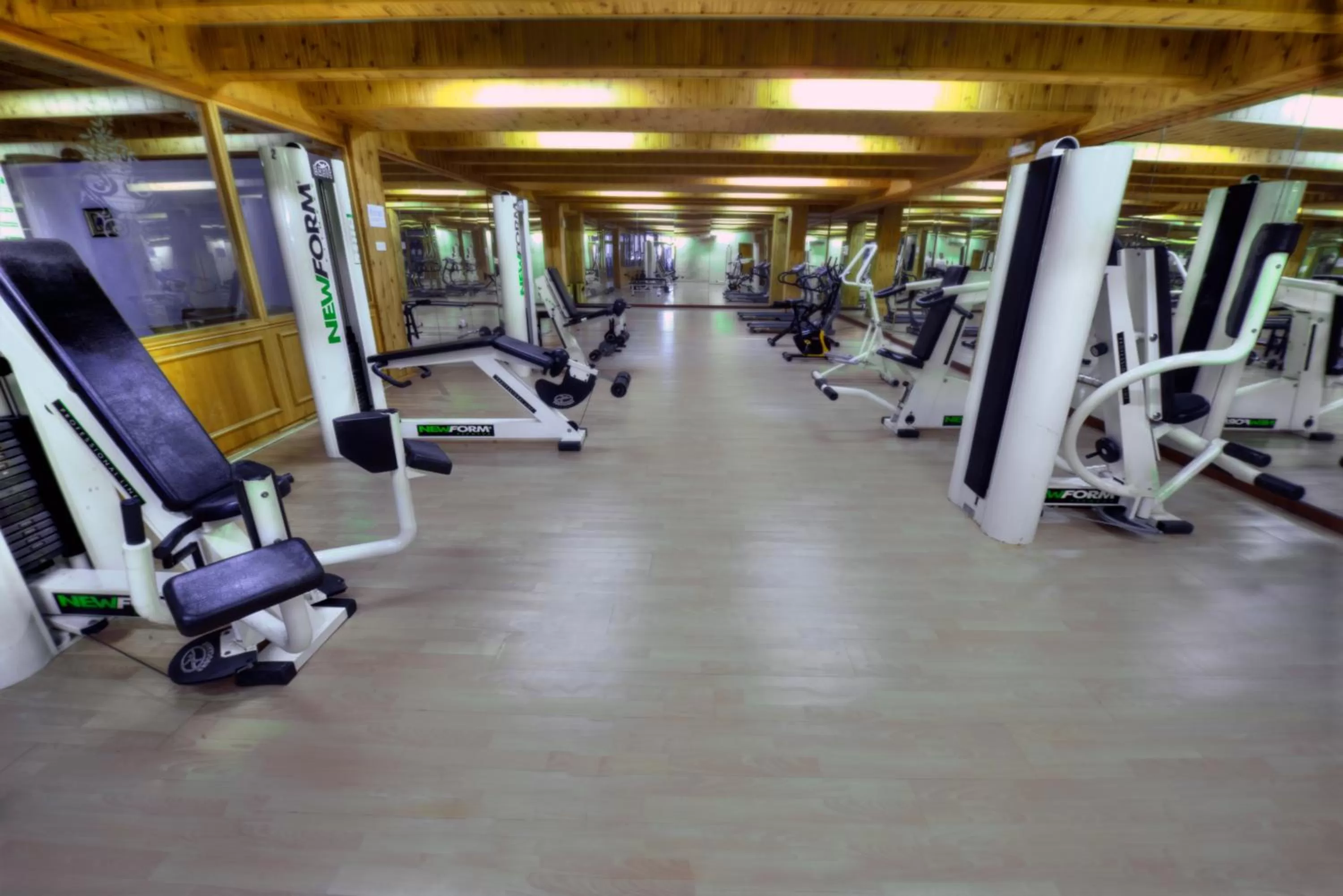Fitness centre/facilities in Avlida Hotel