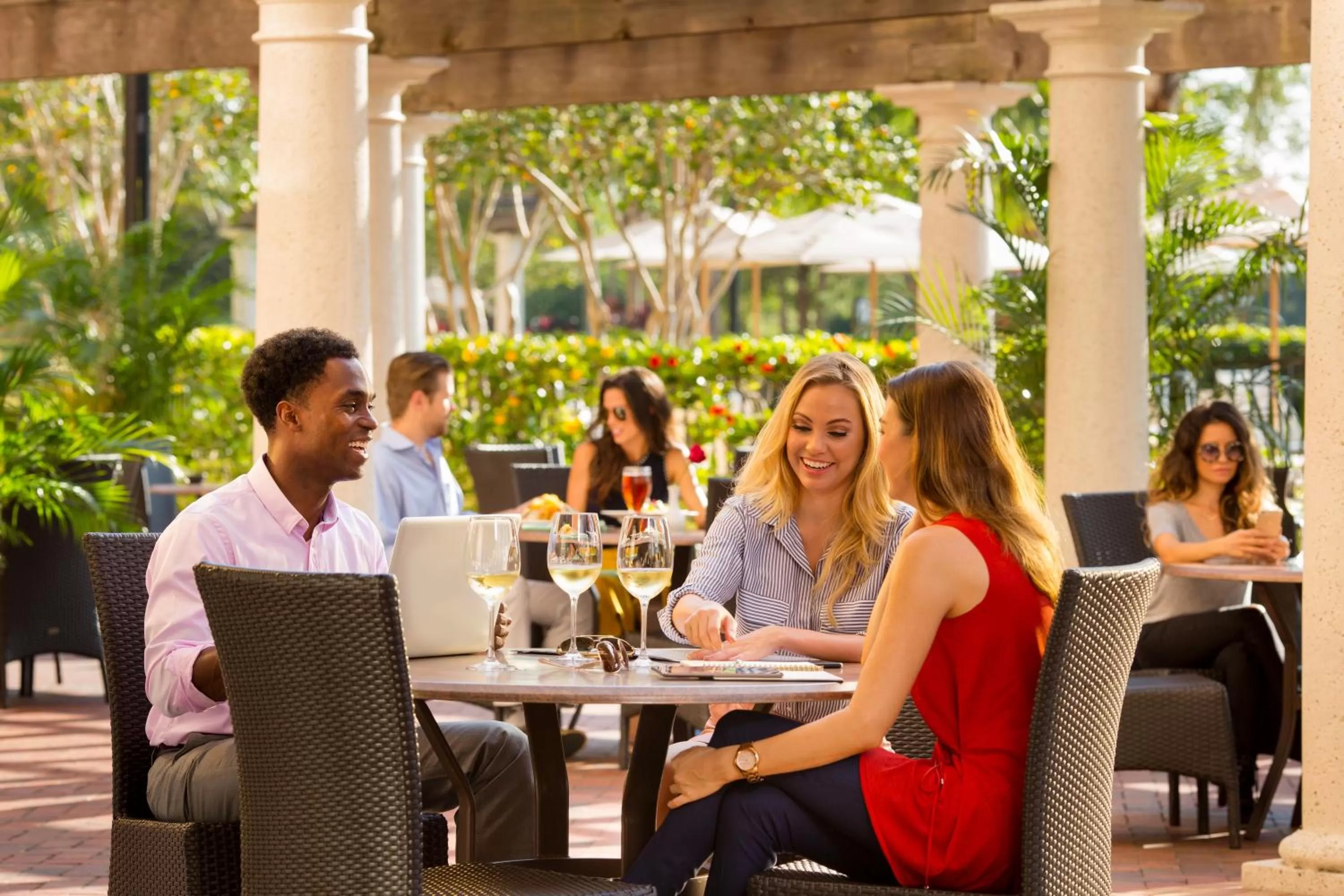 Patio in Rosen Shingle Creek Universal Blvd