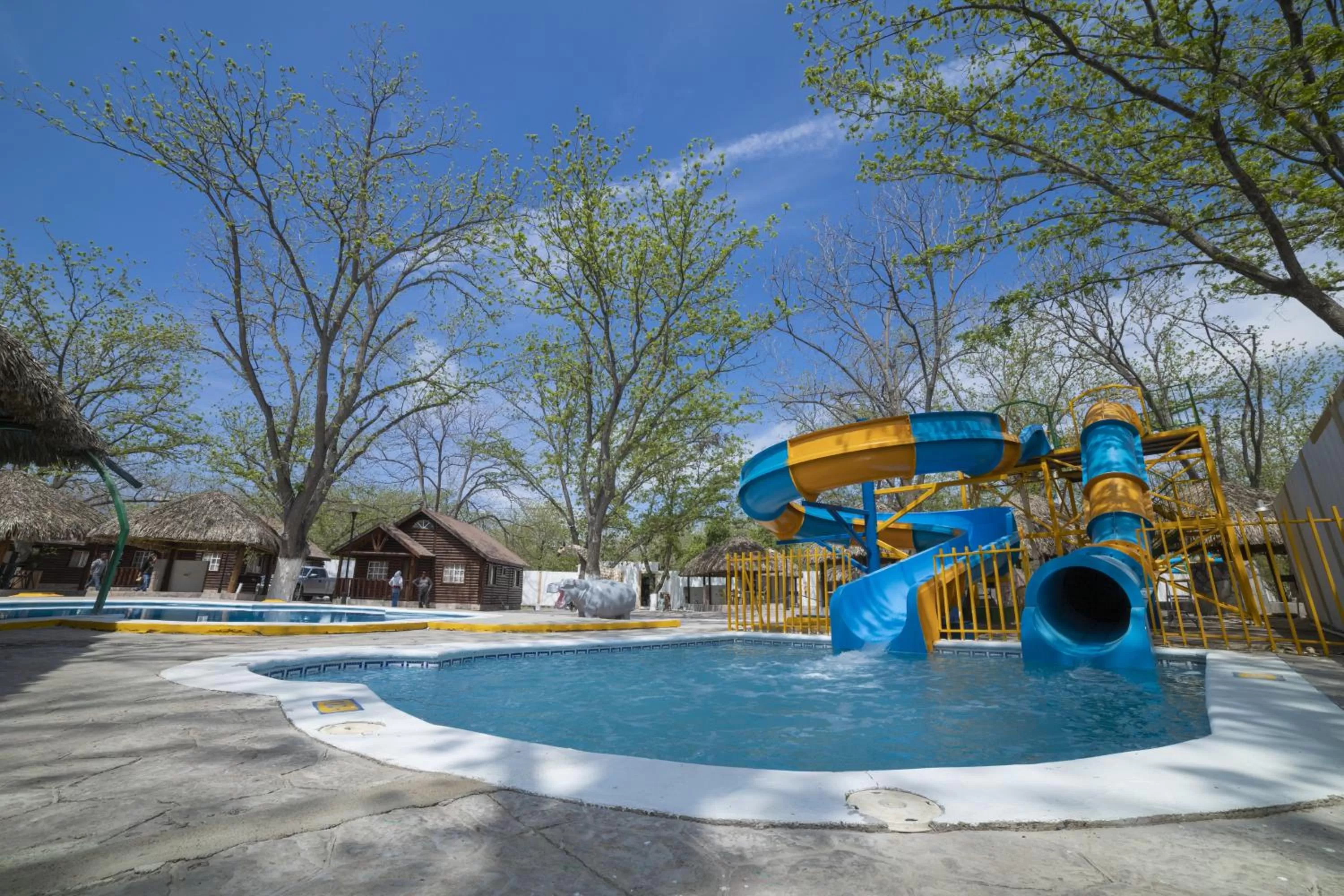 Aqua park in Hotel Pueblo Viejo