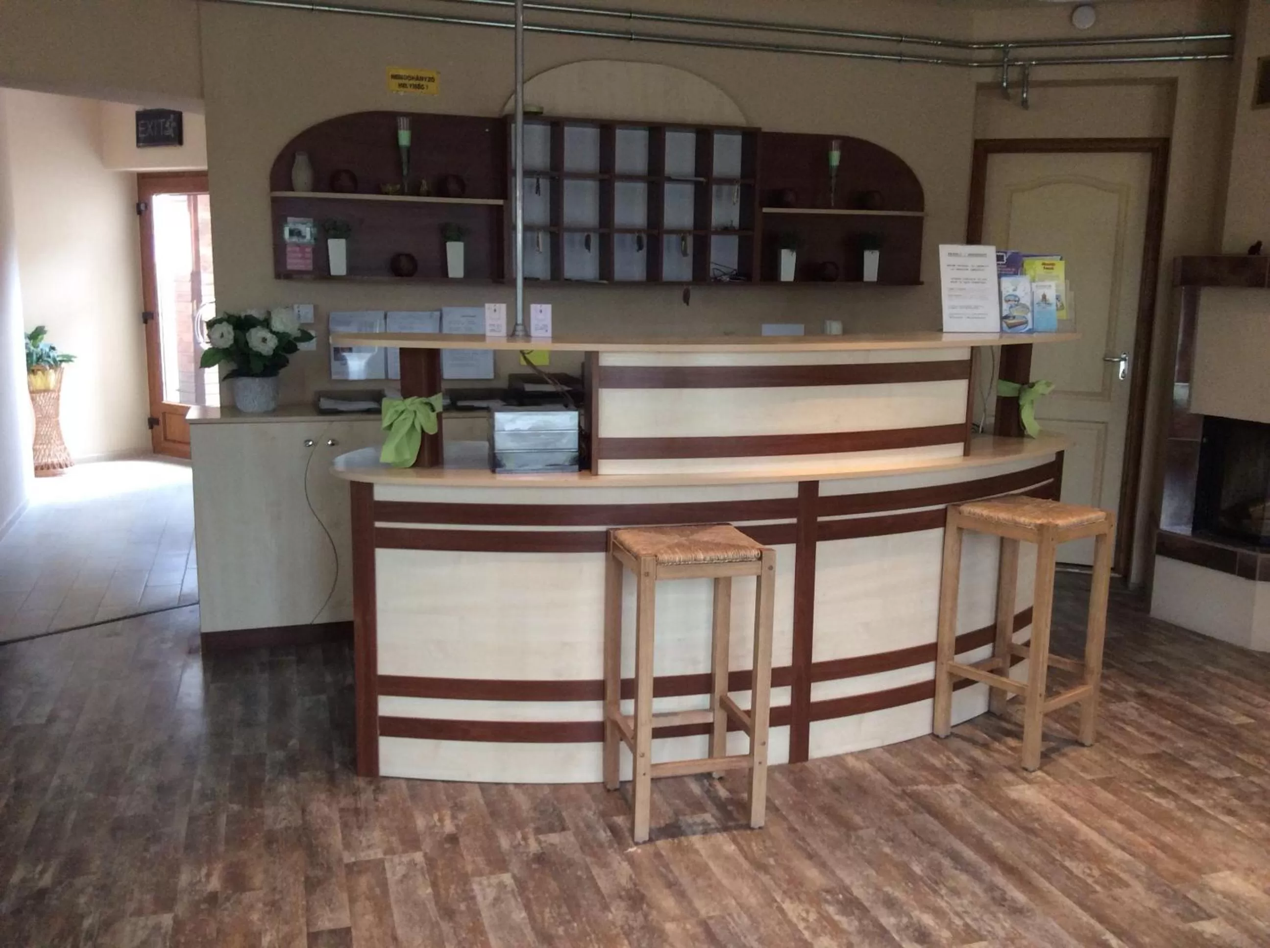 Lobby or reception in Abszolút Hotel és Panzió