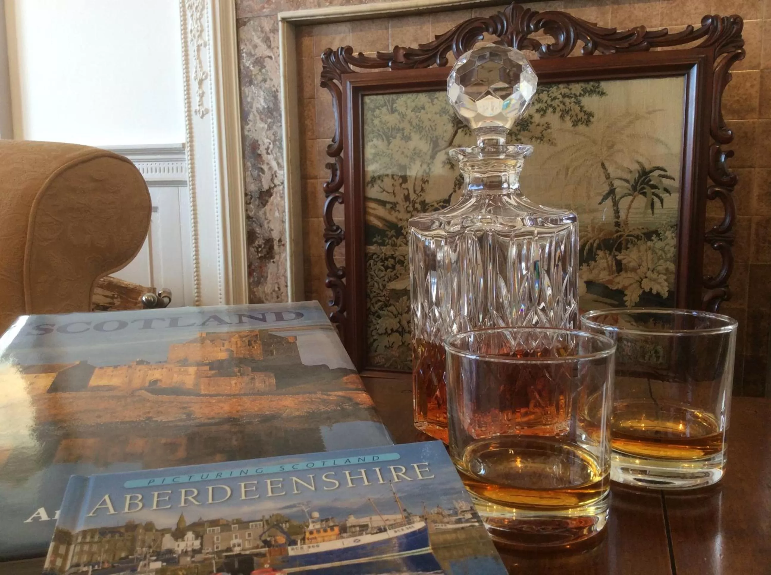 Decorative detail in Arduthie House