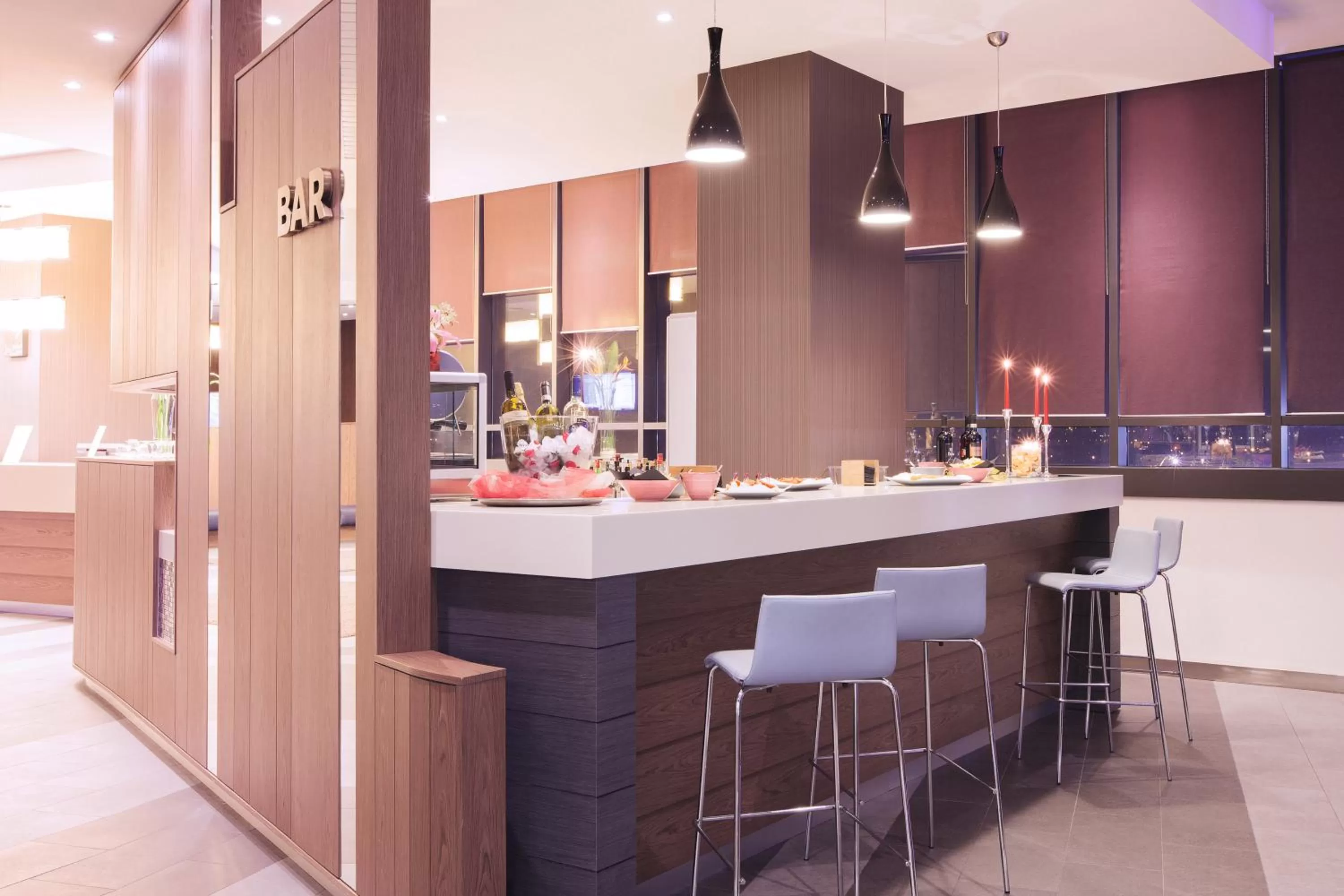 Lounge or bar in Ibis Styles Roma Eur