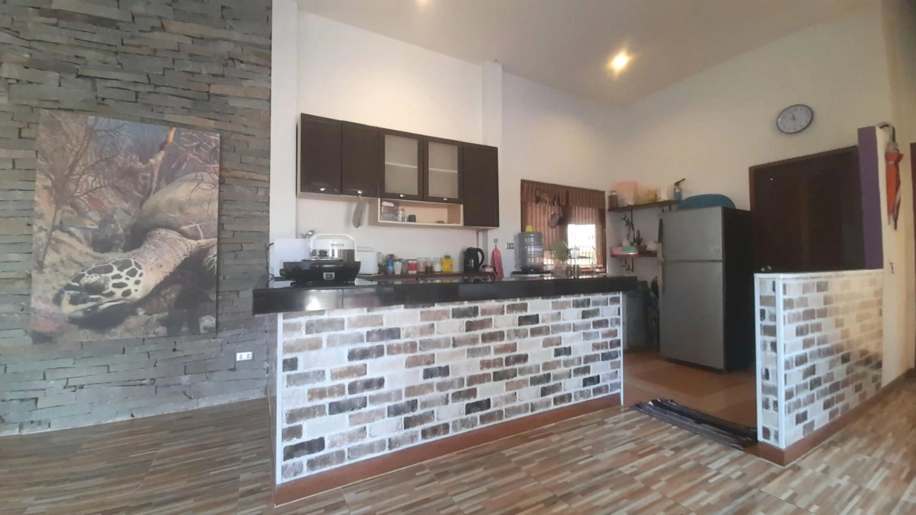 Kitchen or kitchenette, Kitchen/Kitchenette in Samui Diving Resort