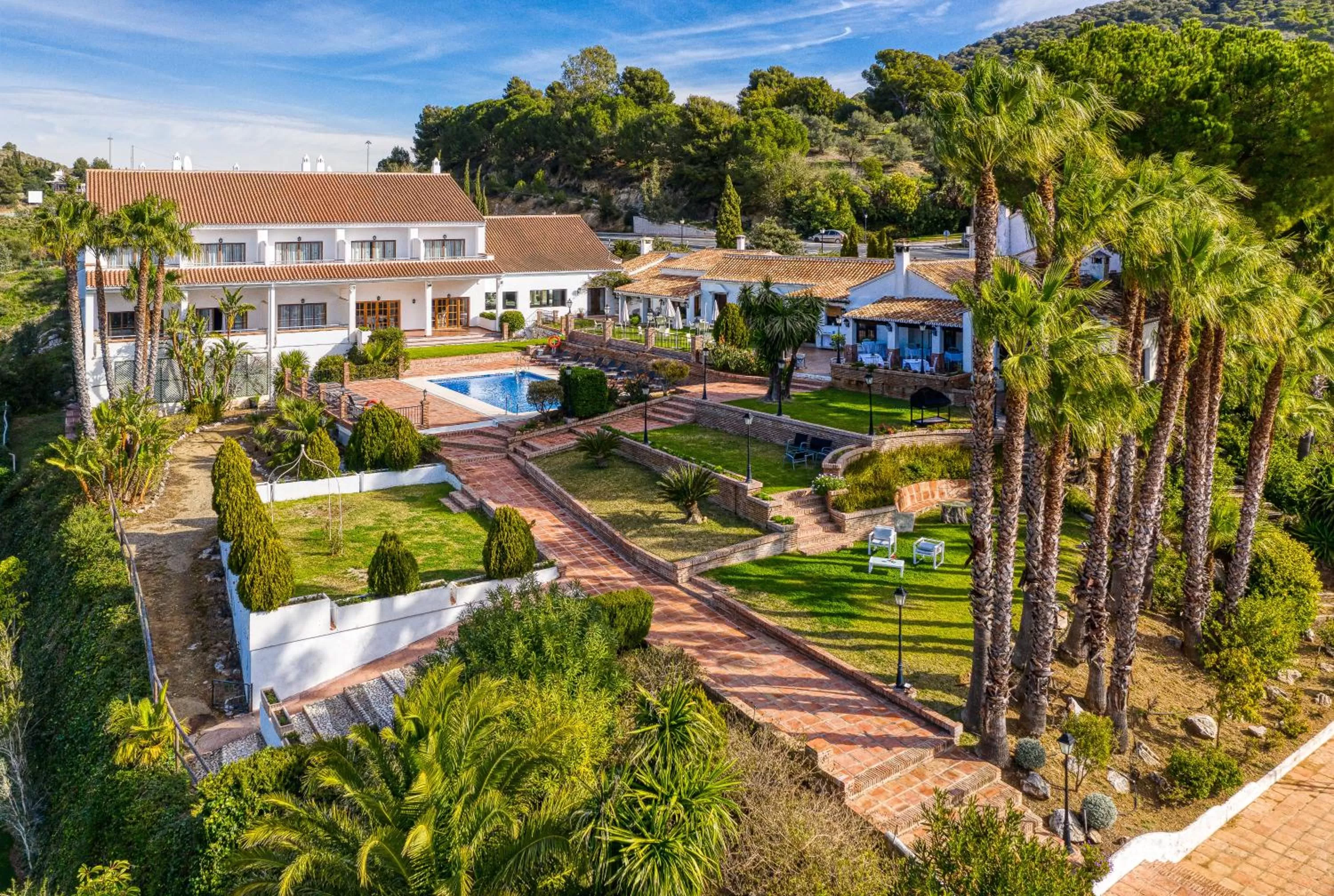 Garden, Pool View in Alhaurin Golf Hotel