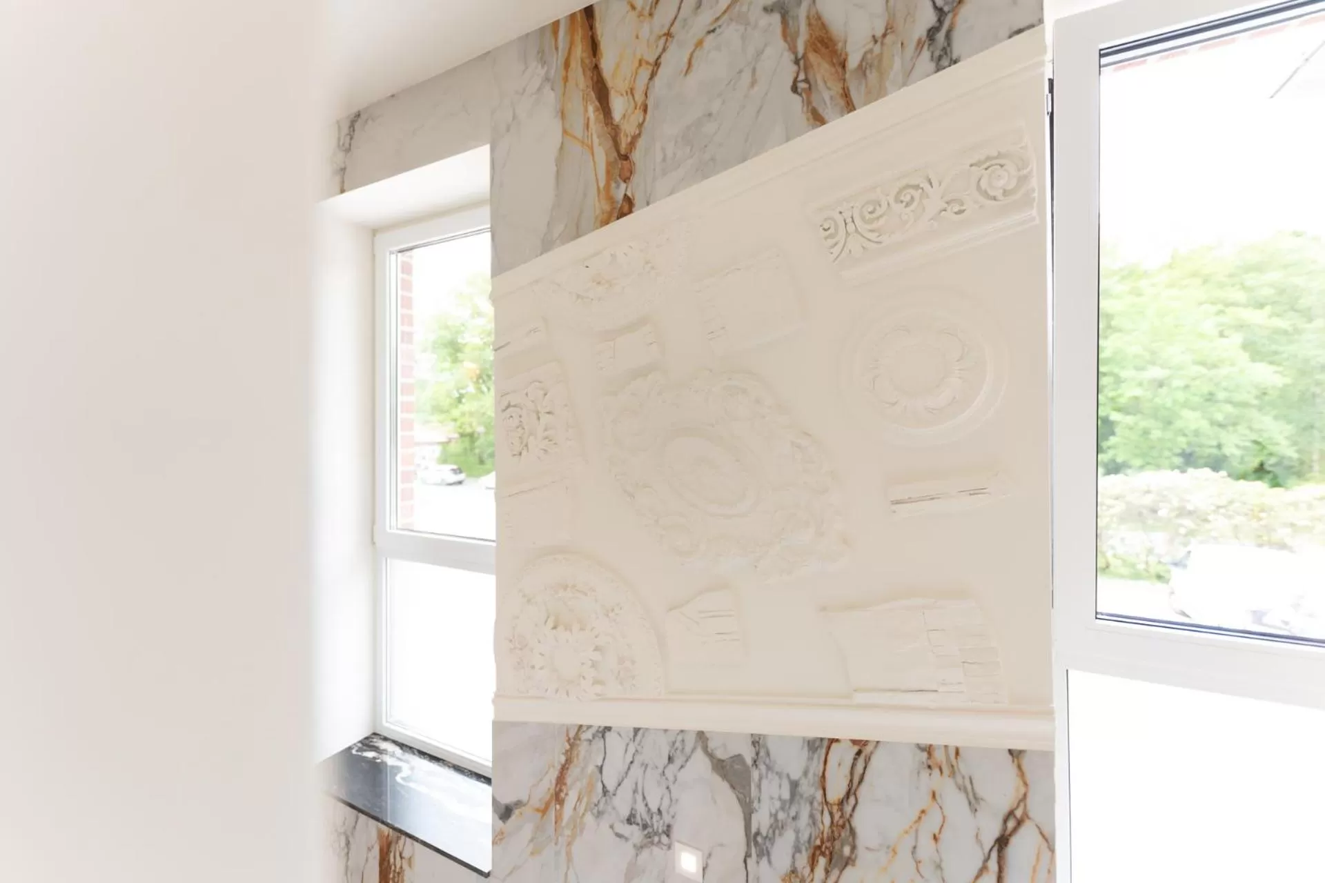 Decorative detail in Hotel & Restaurant Sparta