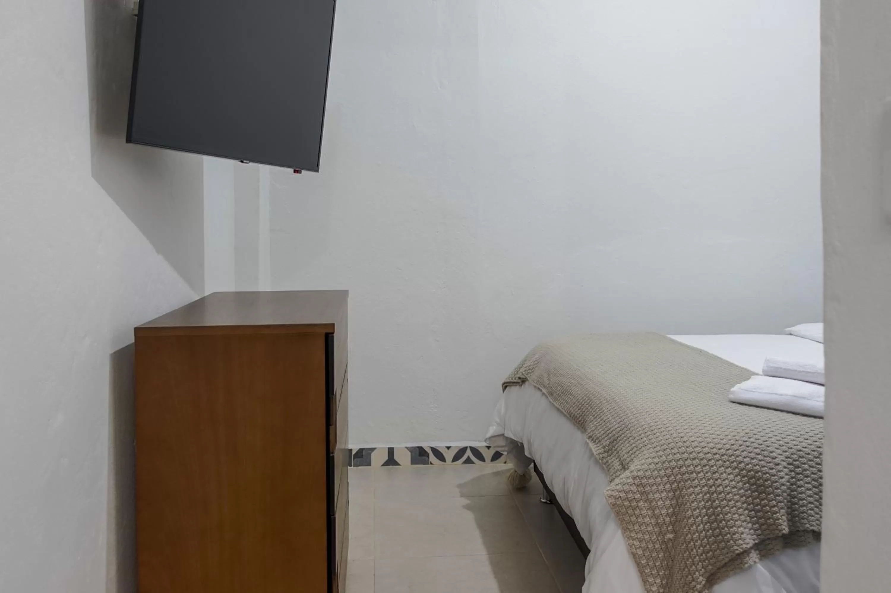 TV and multimedia, Bed in Hotel Azulado Jericó